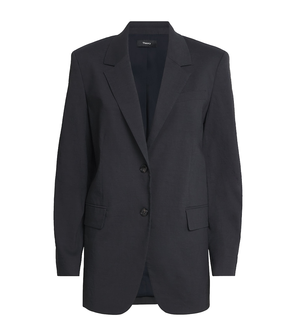Good Linen Oversized Blazer