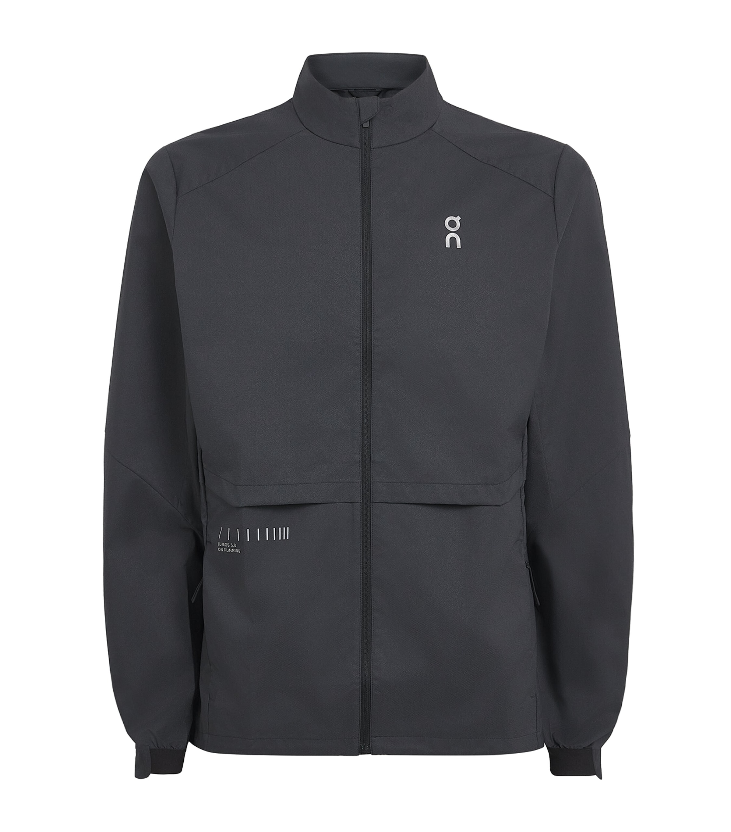 On Mens Reflective Lumos Weather Jacket Eclipse