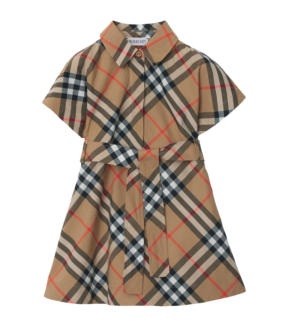 Cotton Check Shirt Dress (6-18 Months)