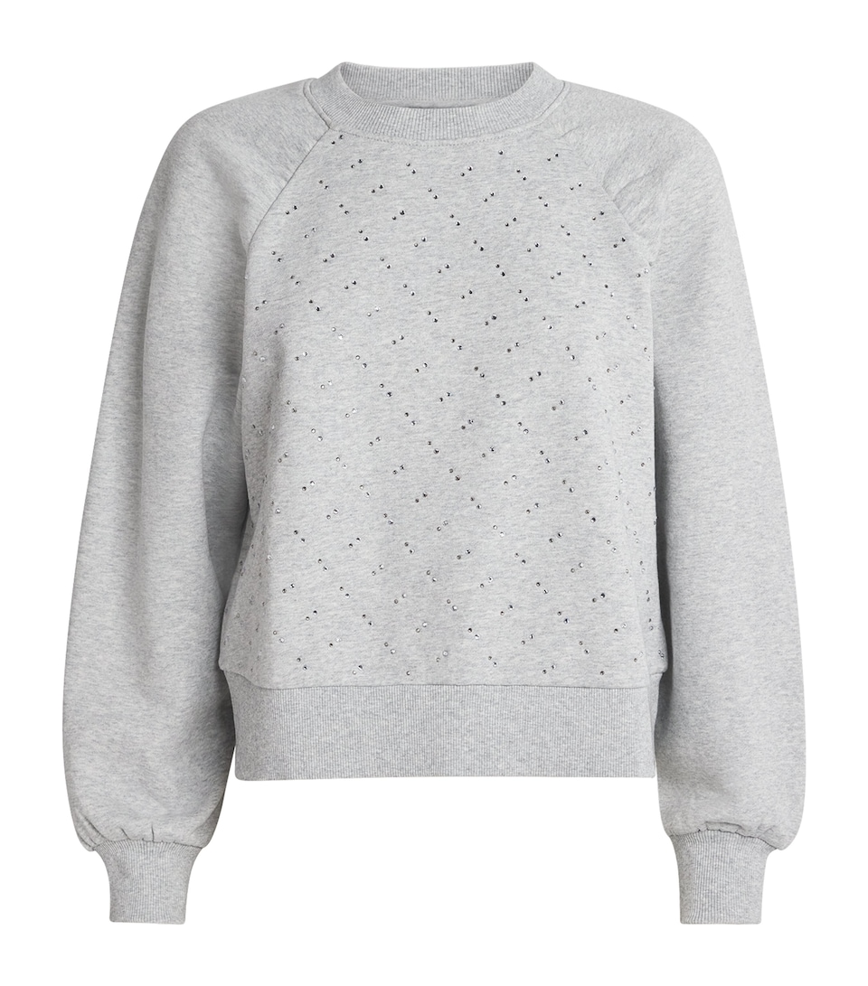 Cotton Embellished Tricia Sweatshirt