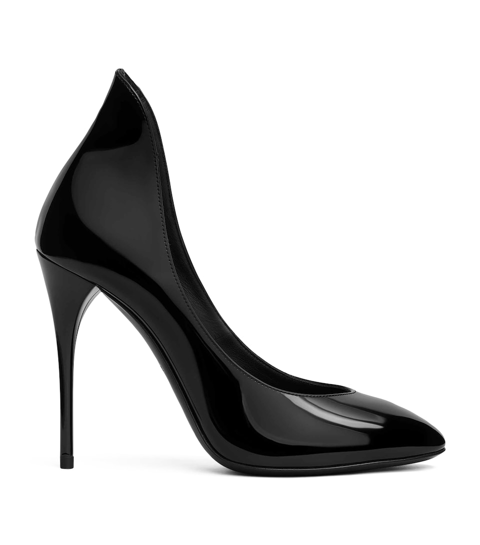 Patent Leather Decollete Pumps 110