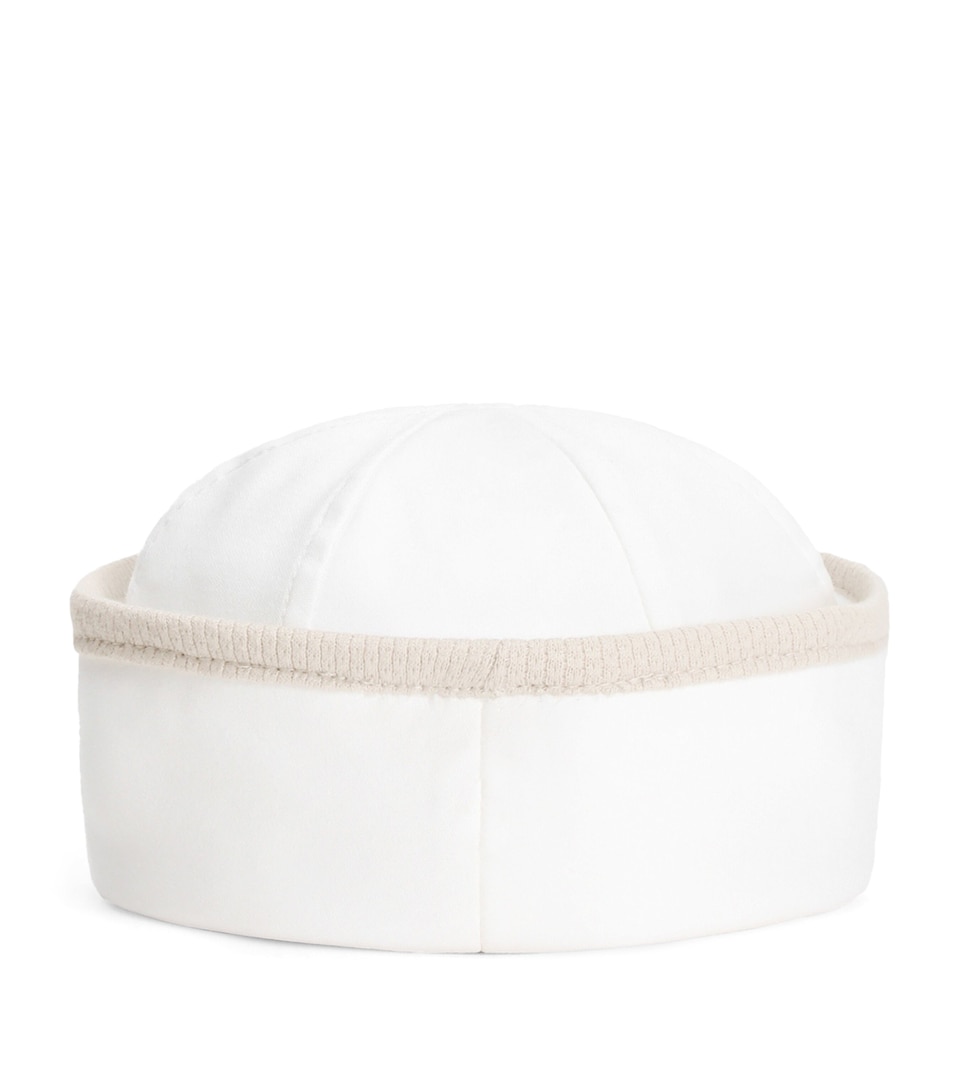Dolce&Gabbana Kids Cotton Piqué Sailor Hat Combinedcolour