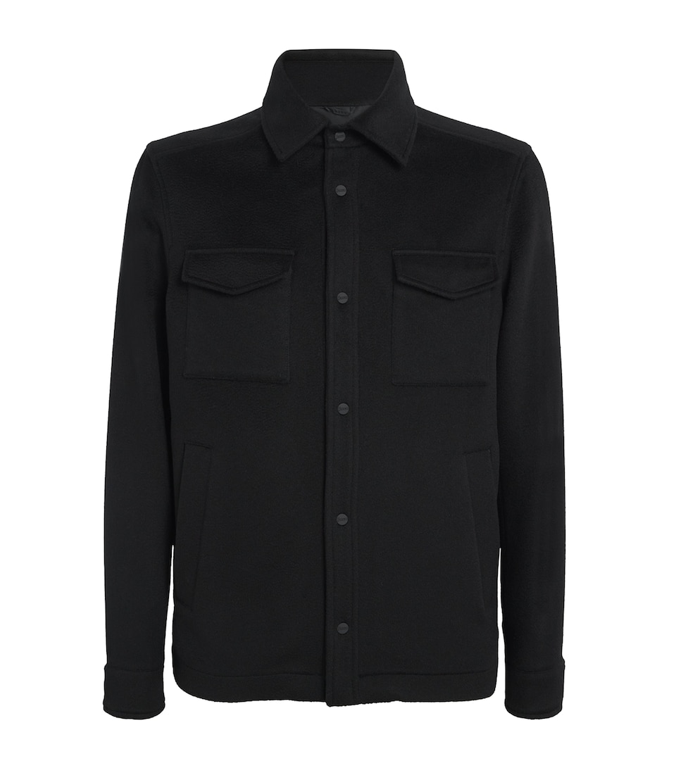 Cashmere Shirt Jacket