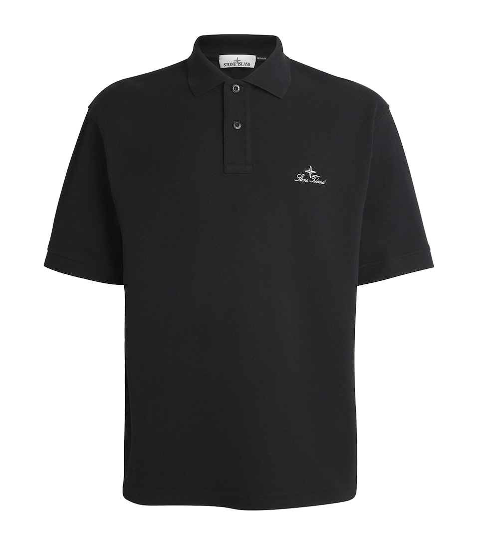 Cotton Embroidered Polo Shirt
