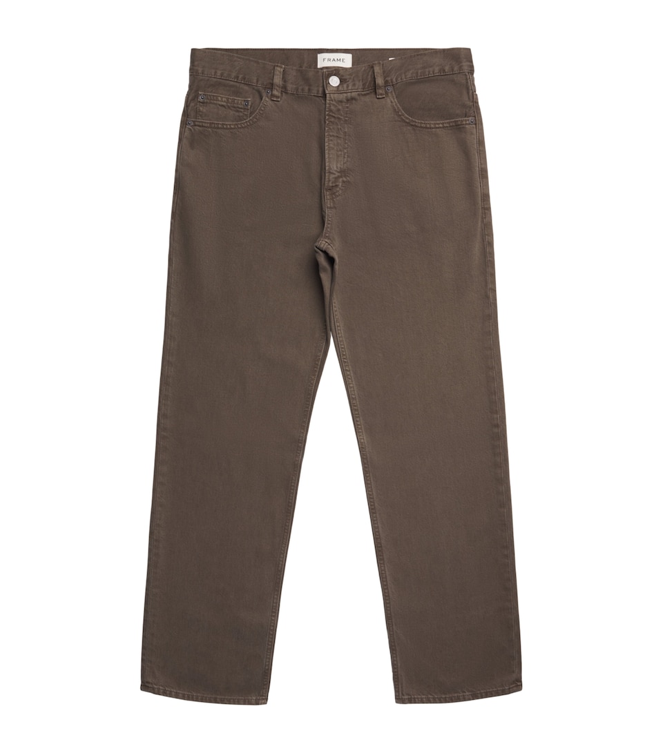 FRAME Mens Relaxed Jeans Bsne Brownstone