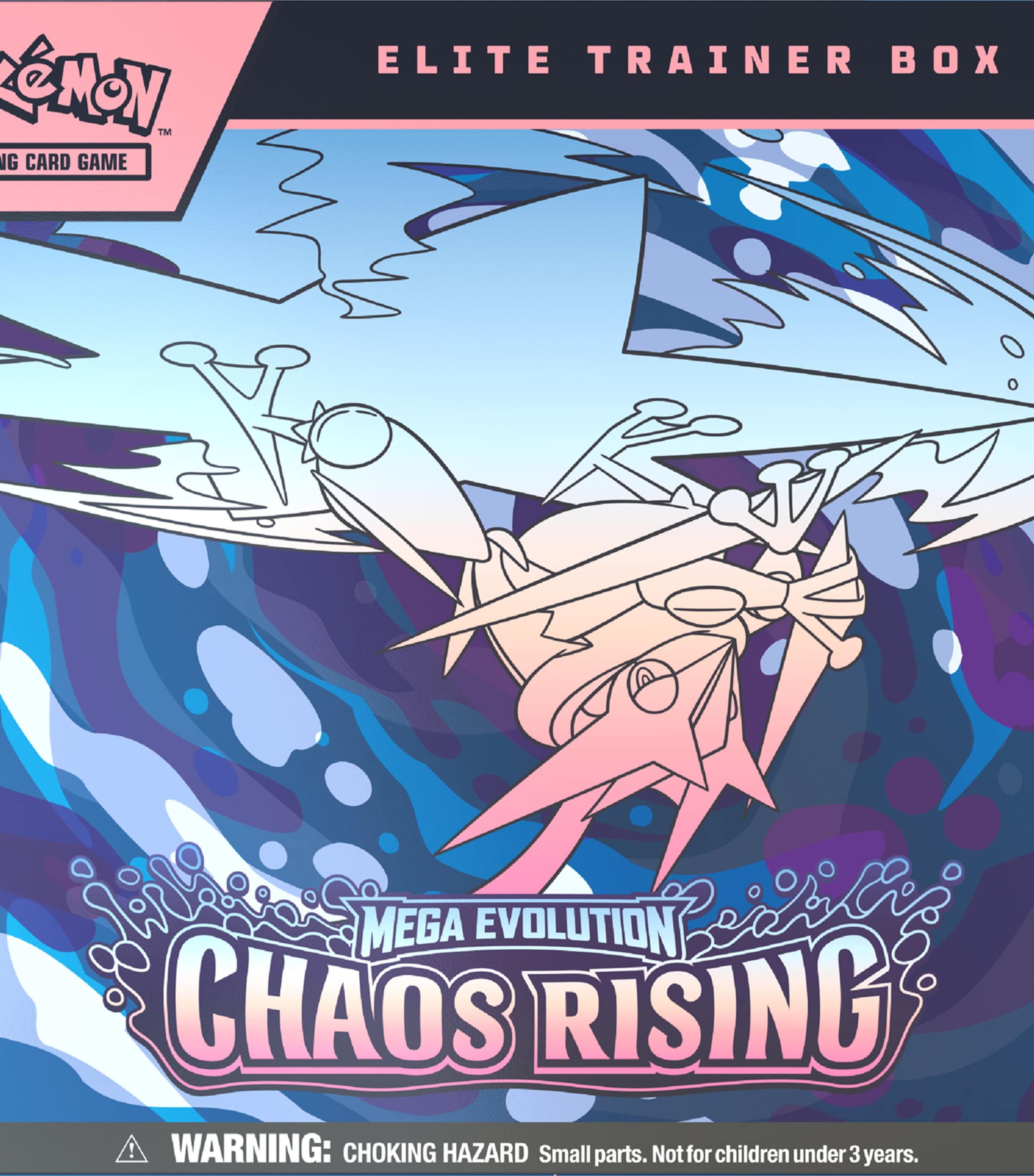 Pokemon Pokémon TCG: Mega Evolution Chaos Rising Elite Trainer Box