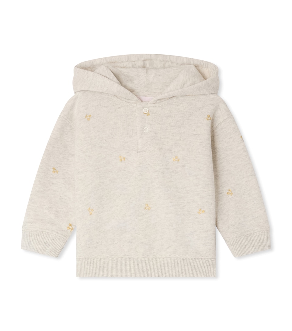 Cotton Cherry Print Hoodie (6-18 Months)