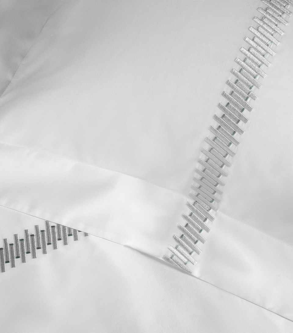 Cotton Sateen Seljuk Oxford Pillowcase Pair (50cm x 75cm)