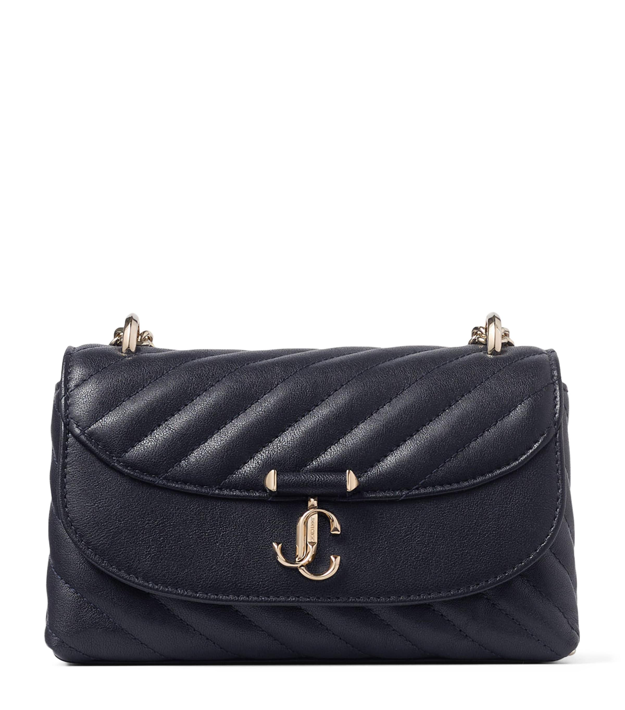 Medium Quilted Leather Curve Cross-Body Bag