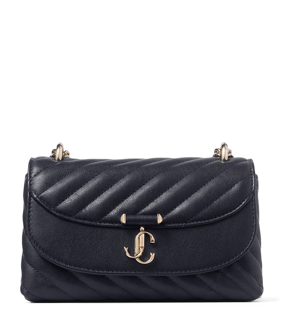 Medium Quilted Leather Curve Cross-Body Bag