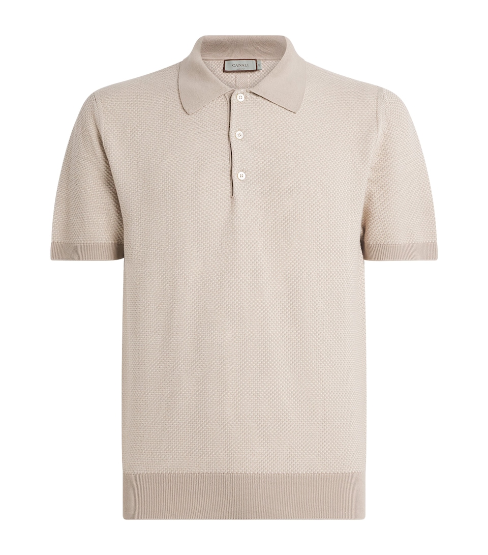 Cotton Knitted Polo Shirt