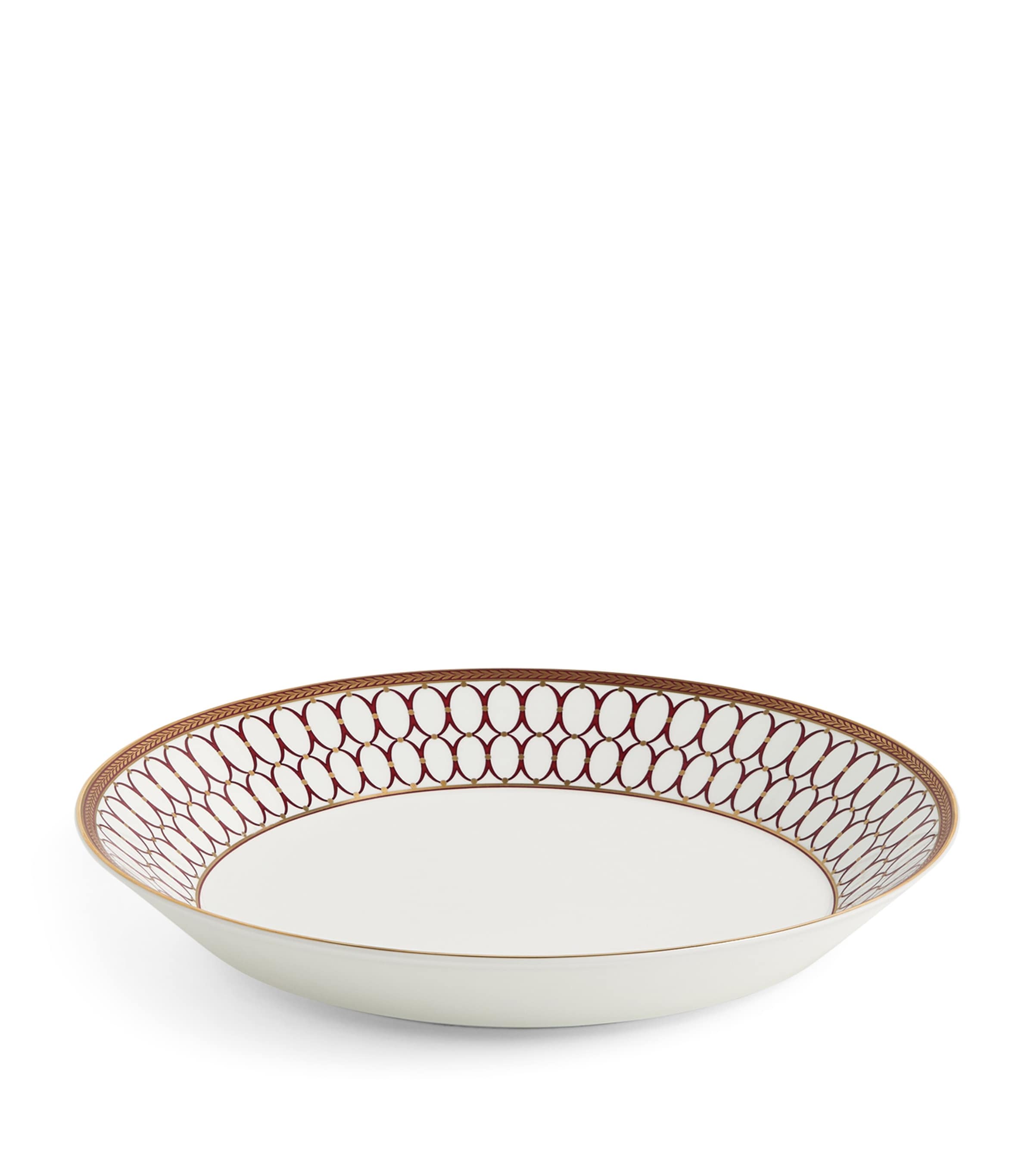 Wedgwood Renaissance Red Deep Plate (27cm) Red