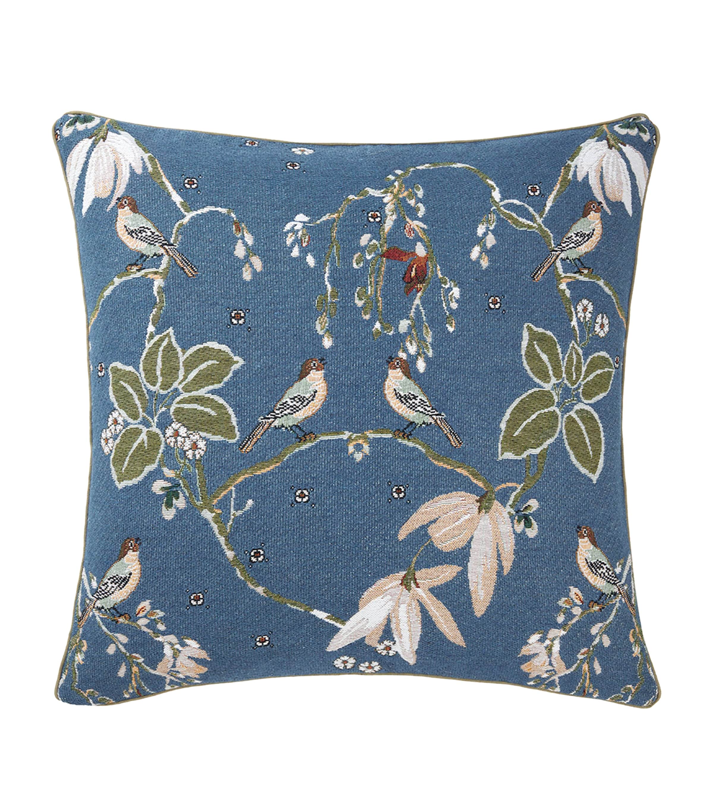 Yves Delorme Rameau Cushion Cover (45cm x 45cm) Outremer