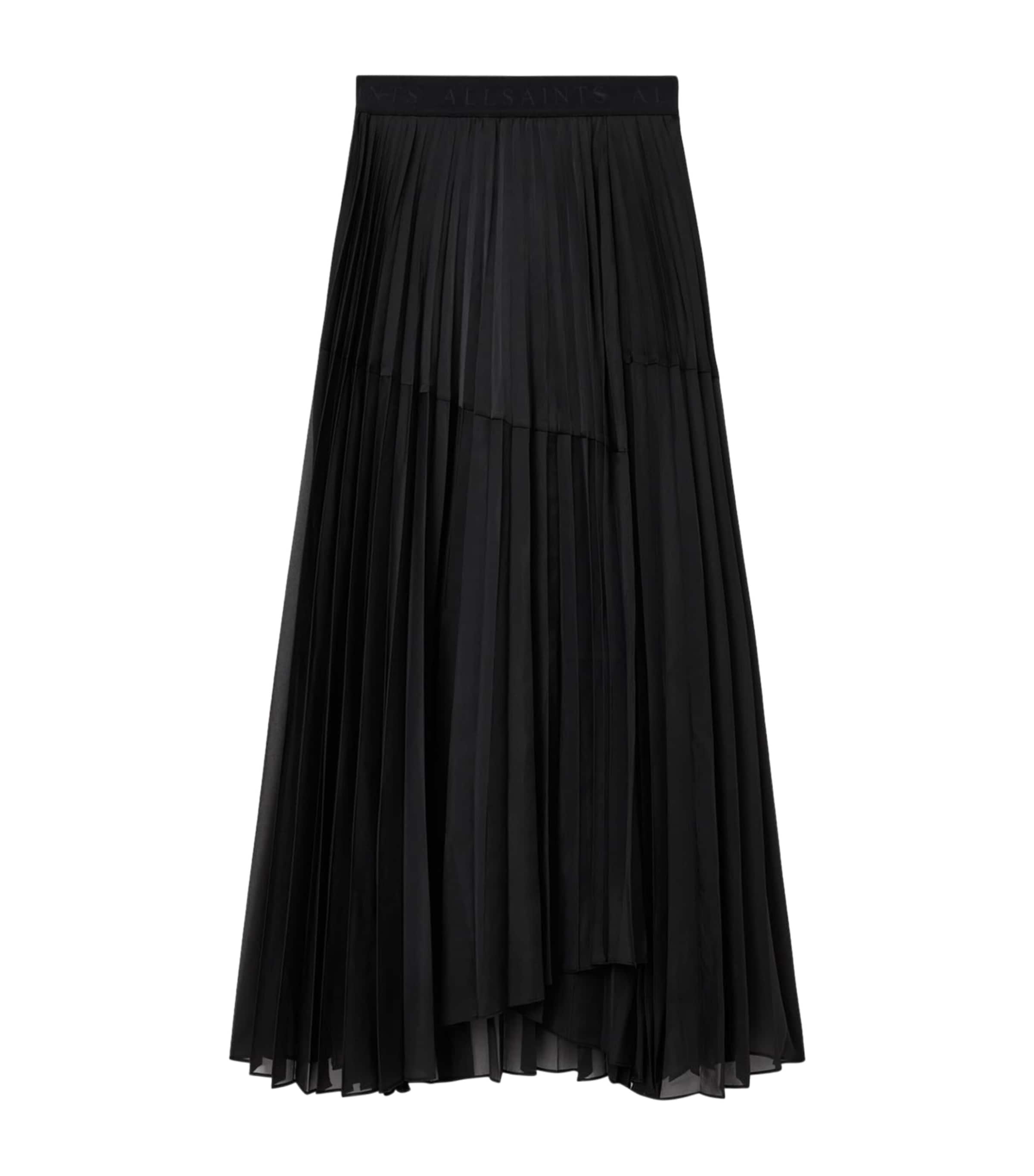 Pleated Micaela Maxi Skirt