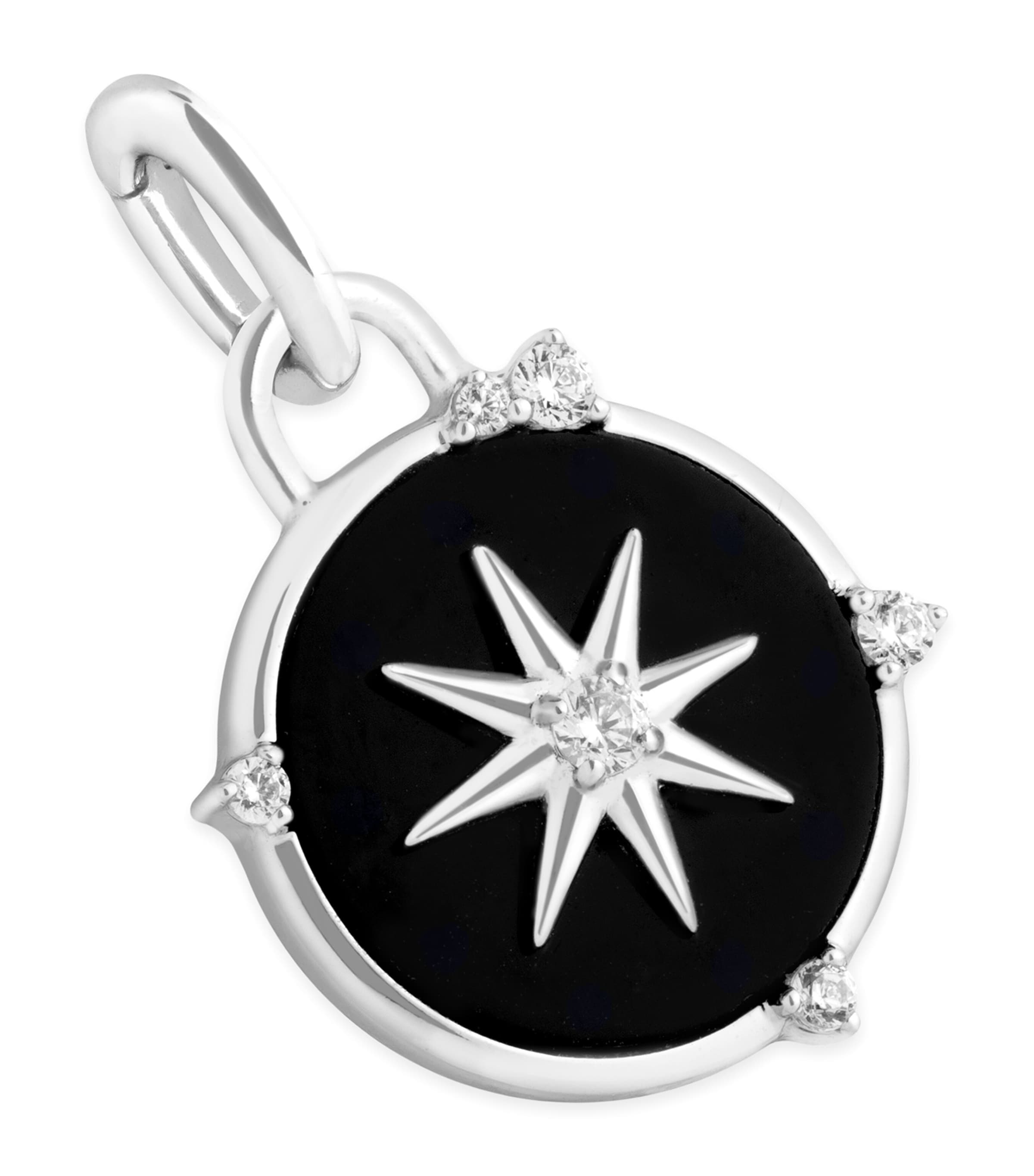Black Star Clip Charm