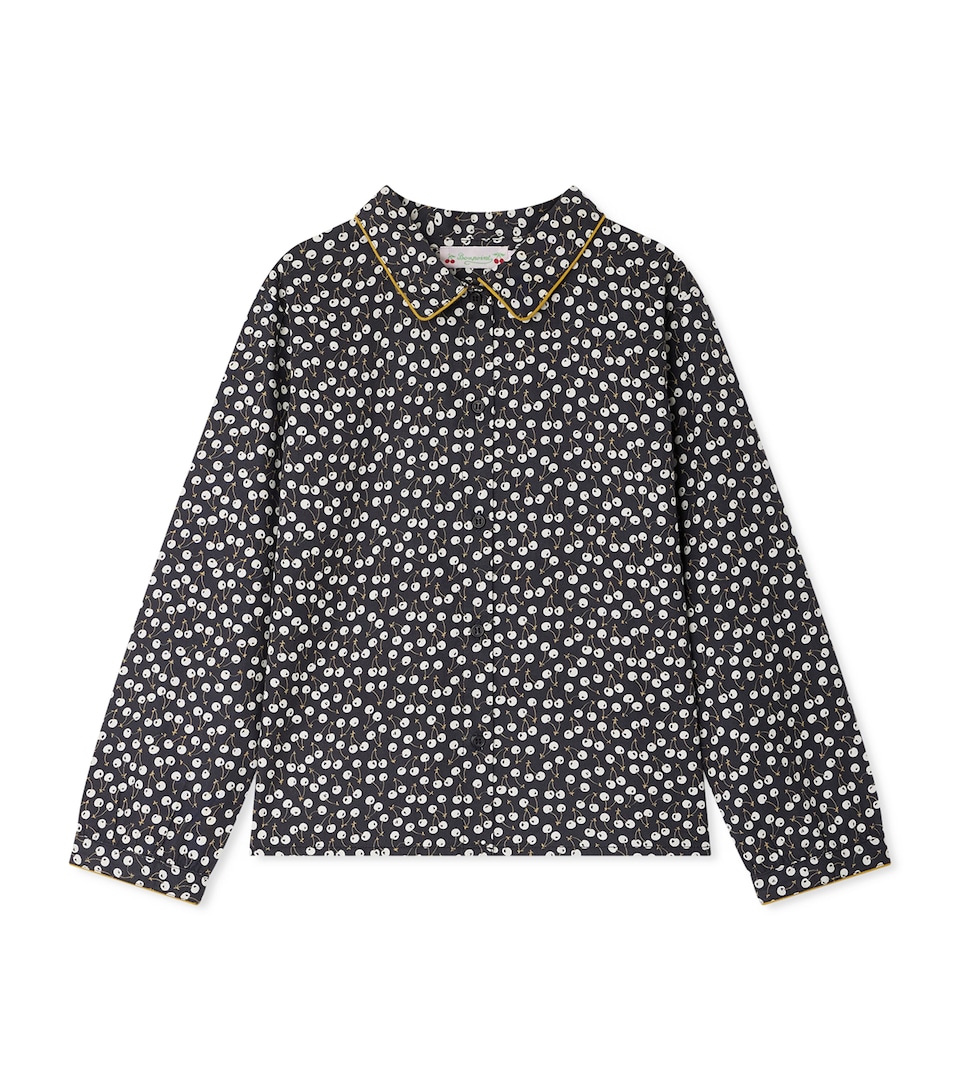 Cotton Cherry Print Blouse (10-14 Years)
