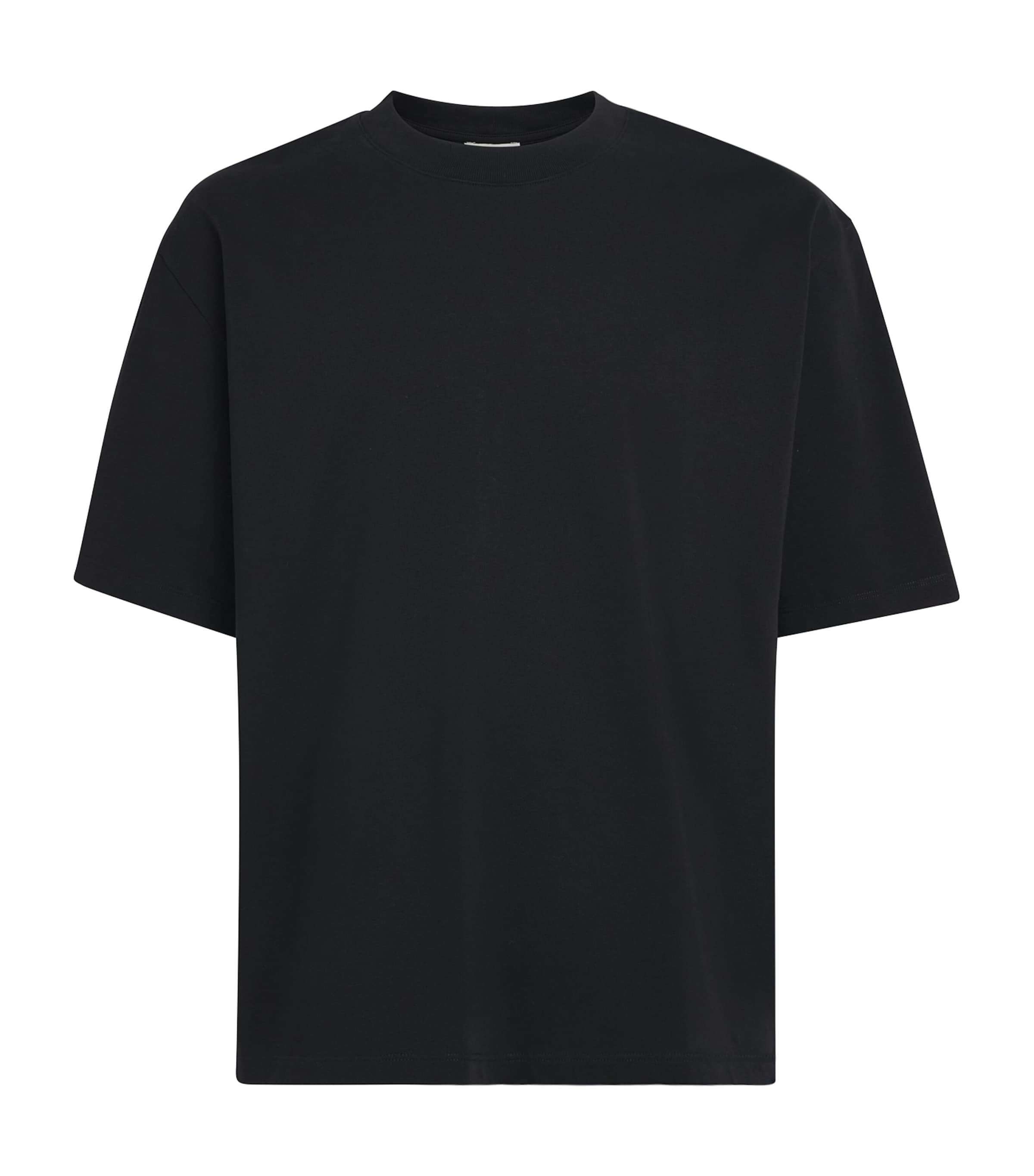 Sandro Paris Mens Cotton Oversized T-Shirt Black