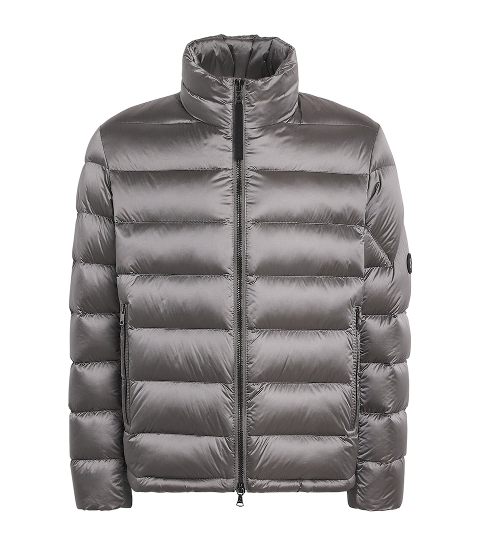 Bogner Mens Down Hugh Puffer Jacket Grey Melang