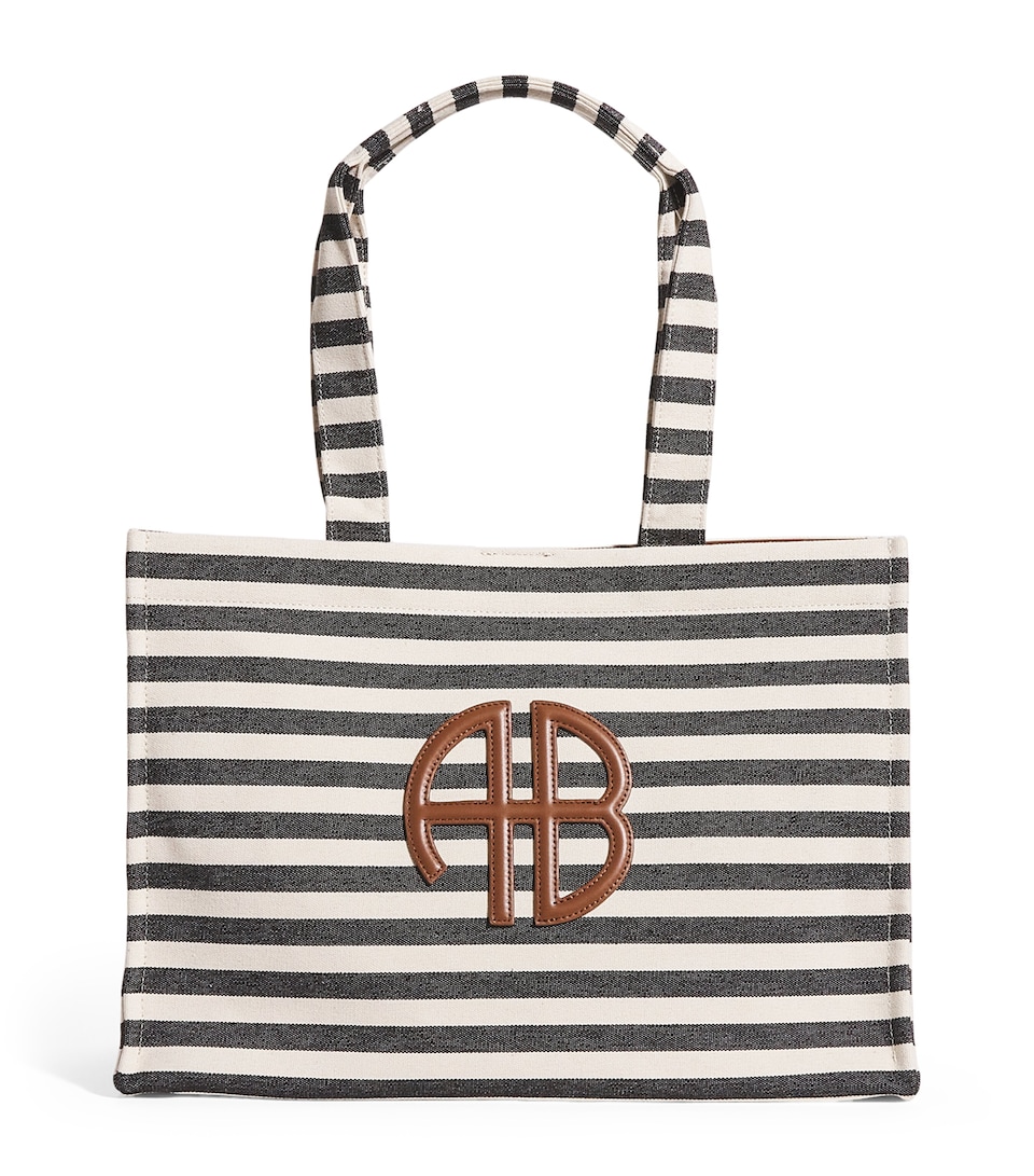 Stripe Logo Lara Tote Bag