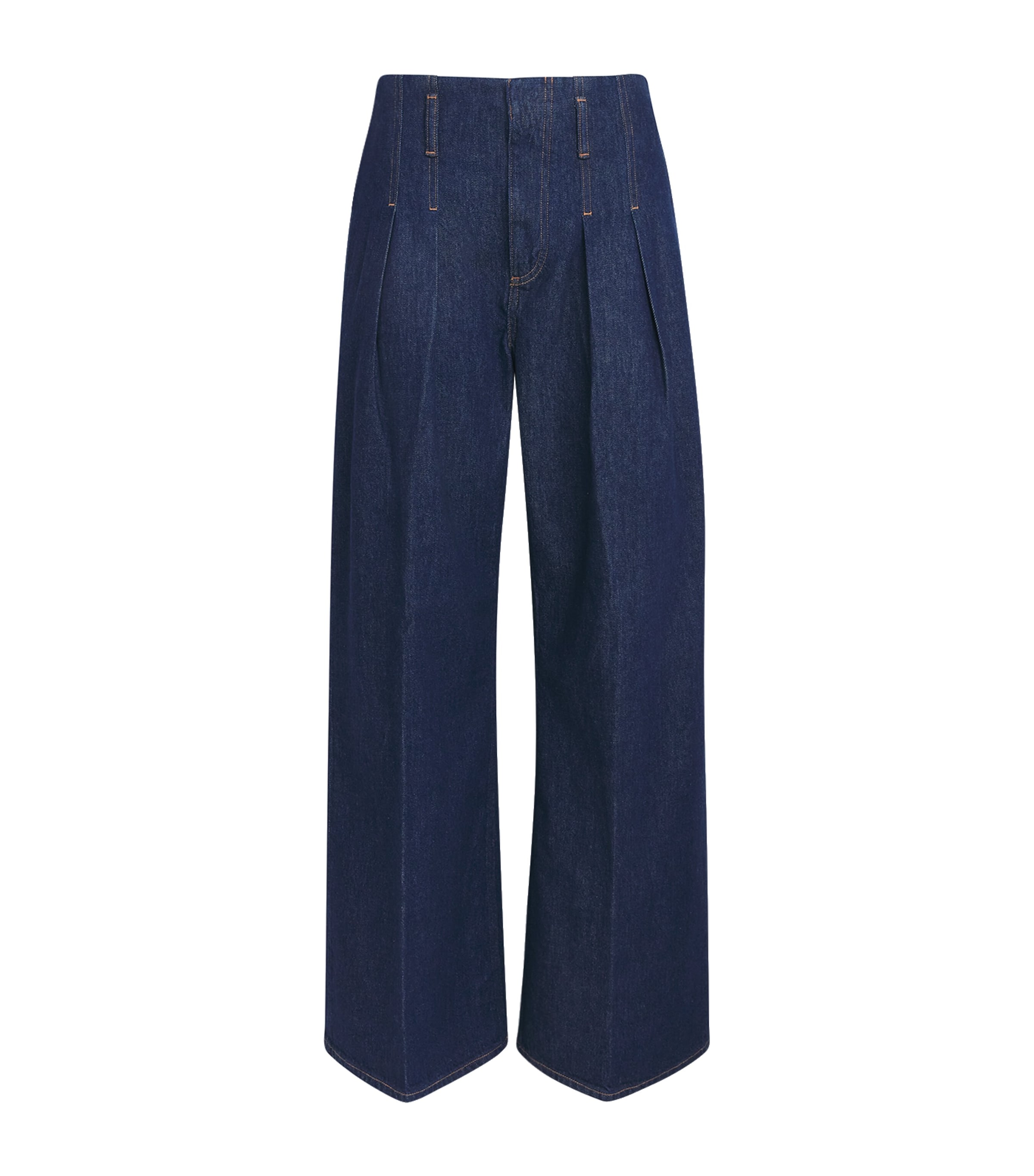 Polo Ralph Lauren Womens Wide Flare Jeans Manteas Wash