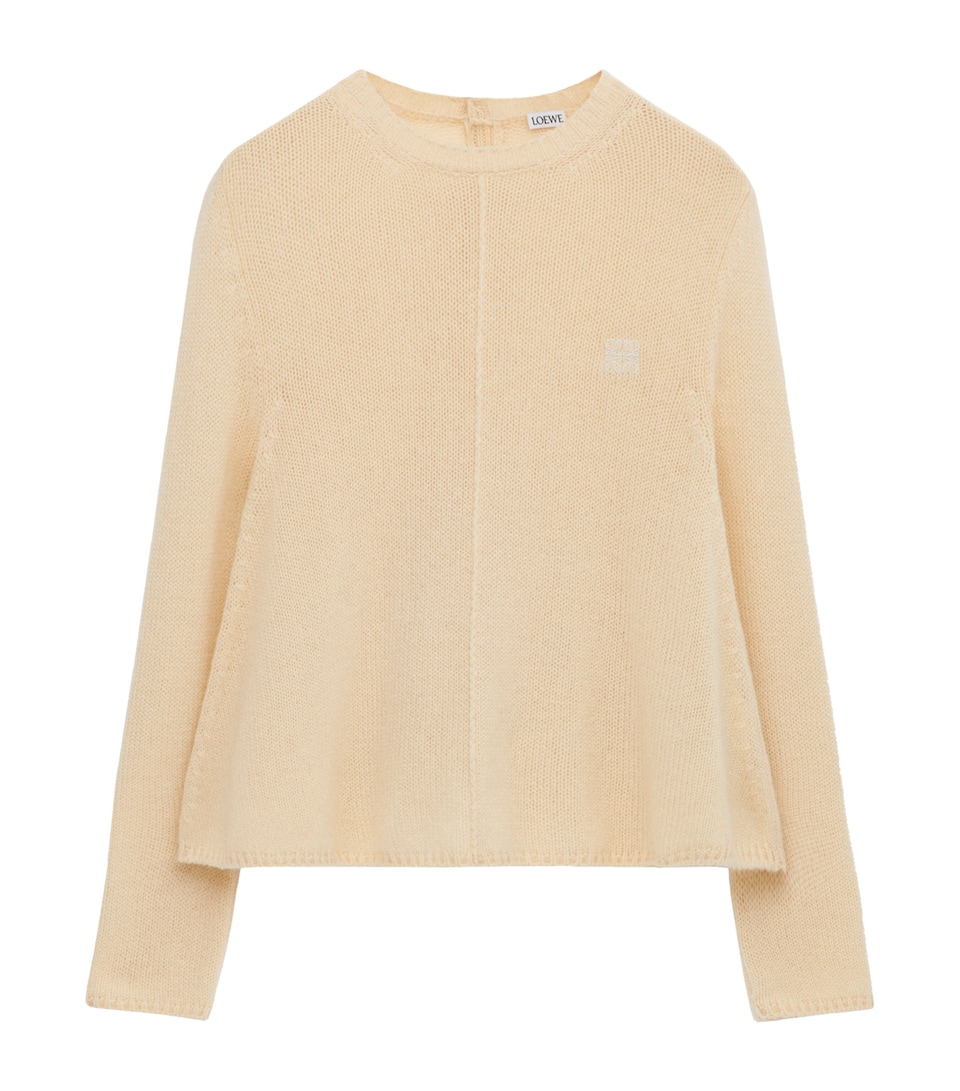 Cashmere Button-Up Sweater