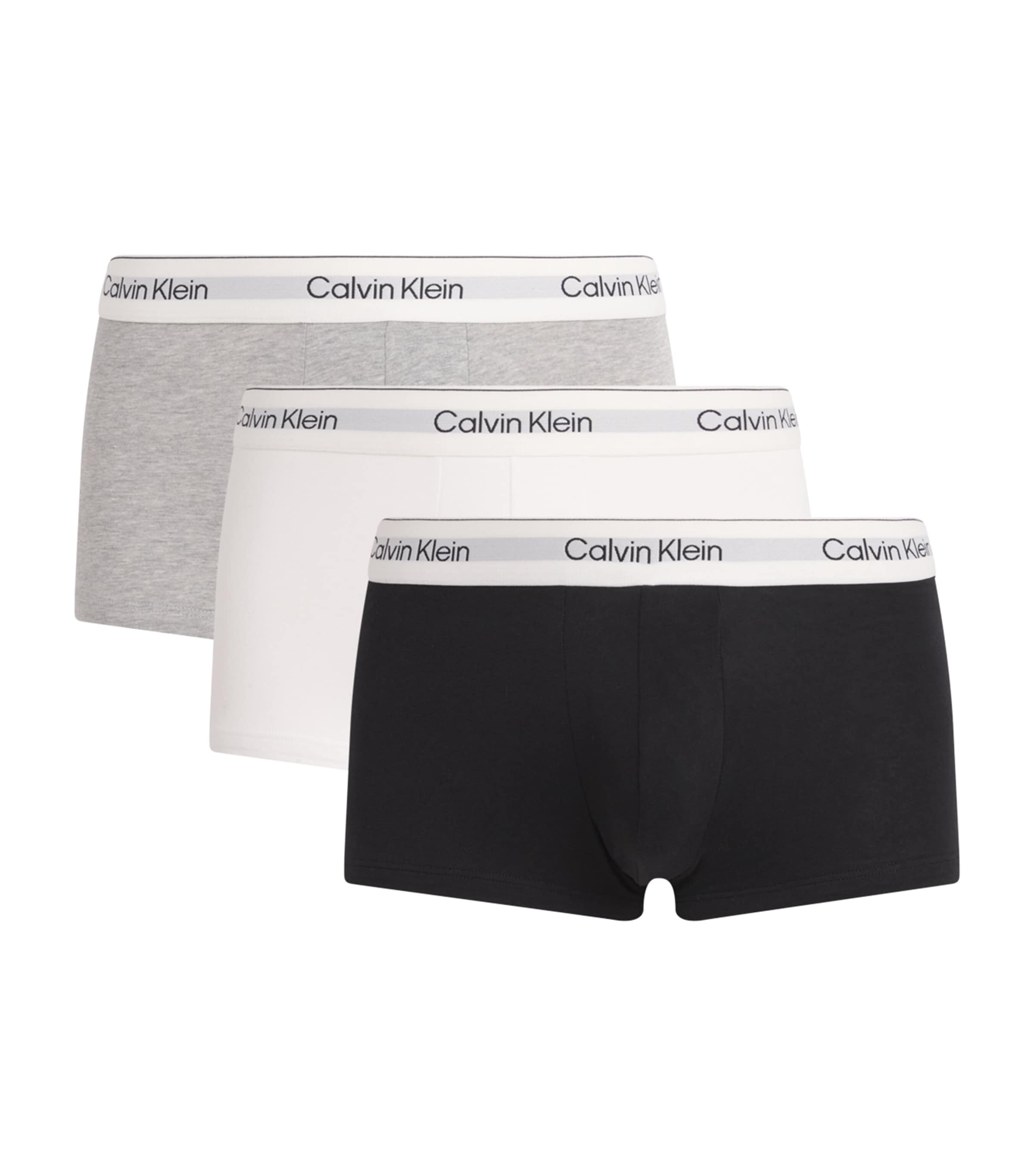 Stretch-Cotton Low Rise Icon Boxer Briefs (Pack of 3)