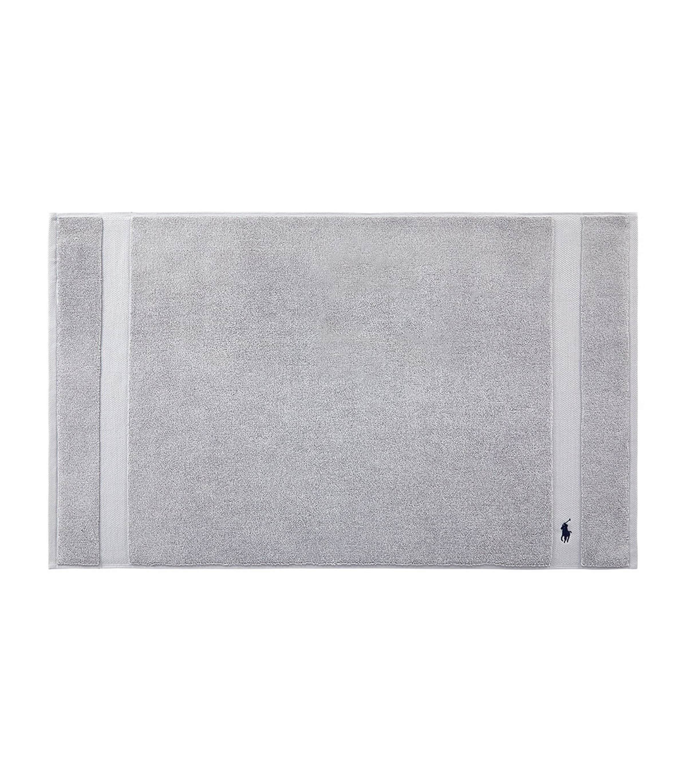Ralph Lauren Home Polo Player Bath Mat (55cm x 90cm) Andover Heather