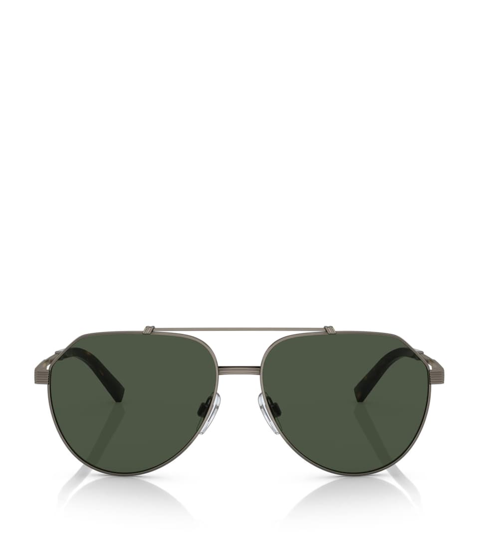 Metal Aviator Sunglasses