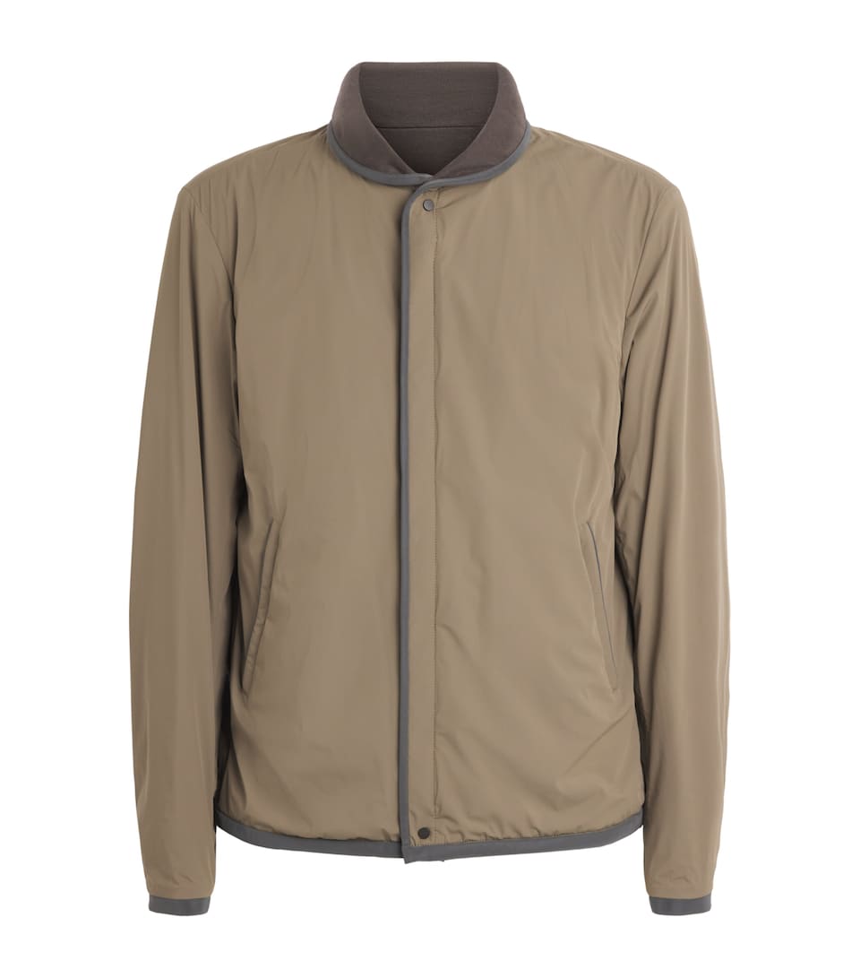 Sease Reversible Jib Set Jacket Mud Brown