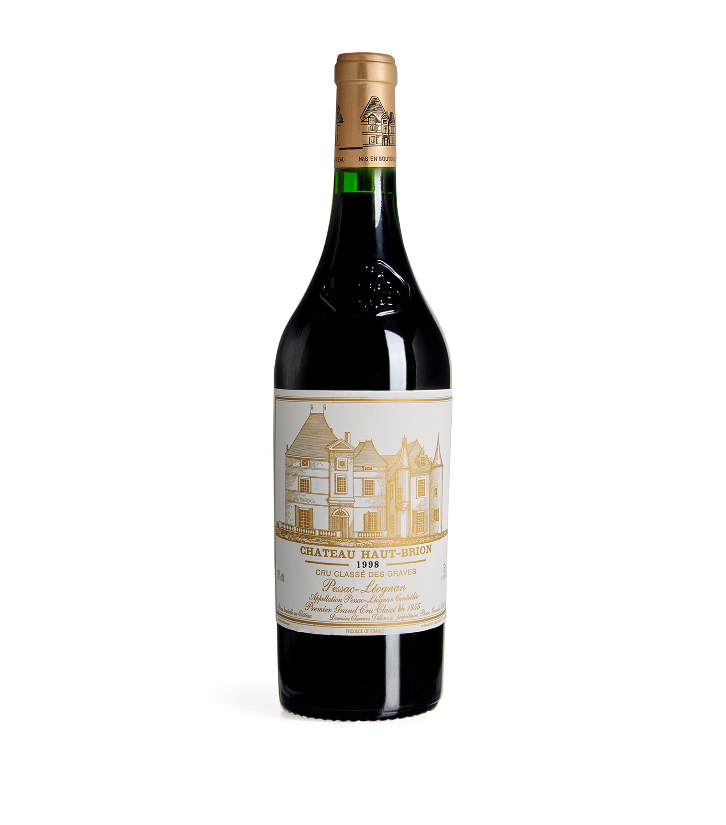 Château Haut-Brion Chateau Haut-Brion Bordeaux-Blend 1998 (75cl) – Pessac-Leognan, France