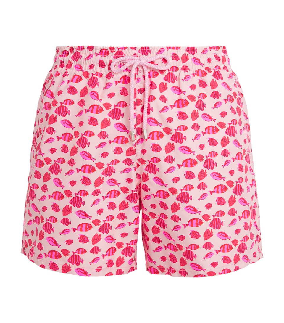 Fish Print Moorea Swim Shorts