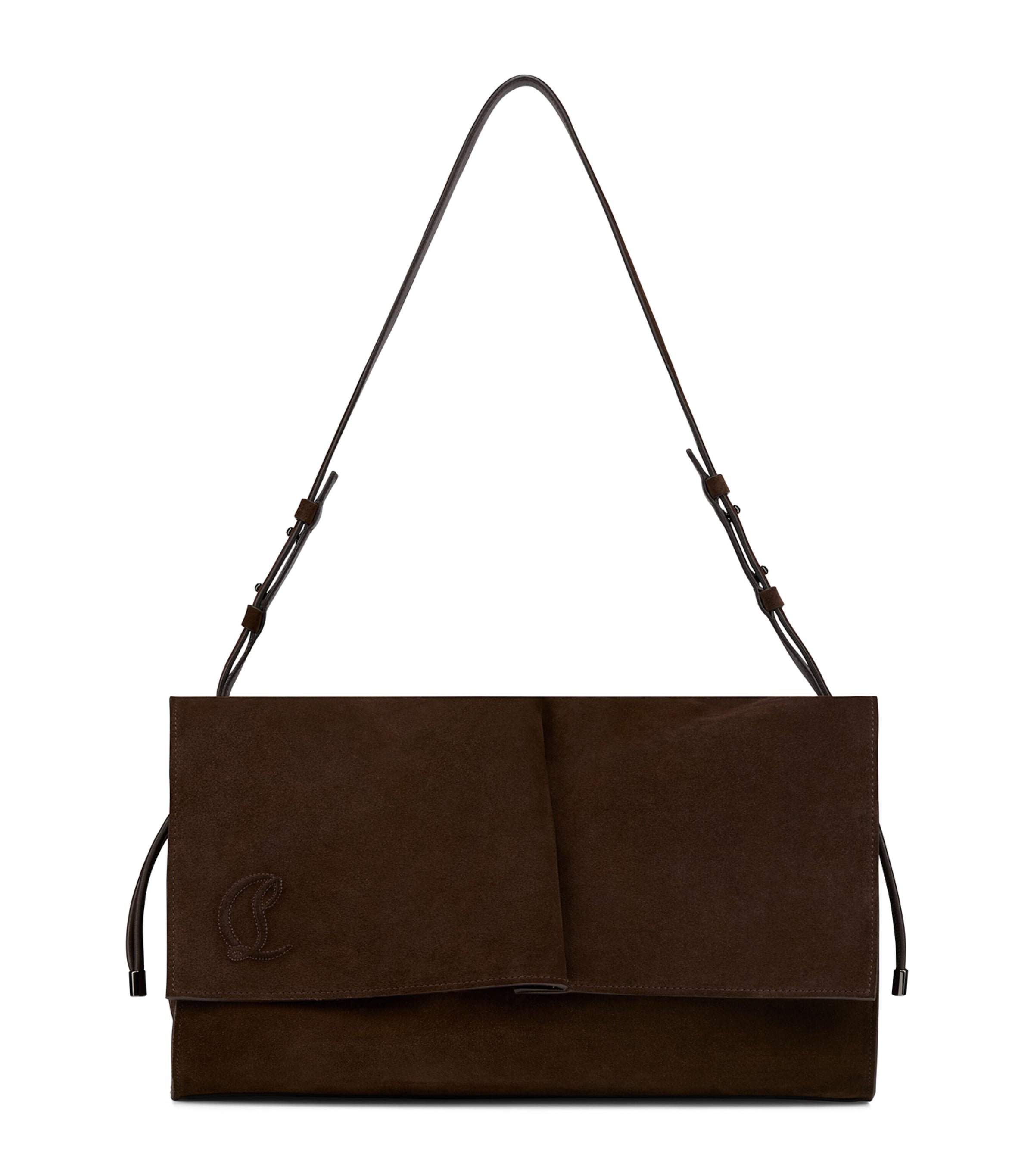 Baggy Large Suede Shoulder Bag