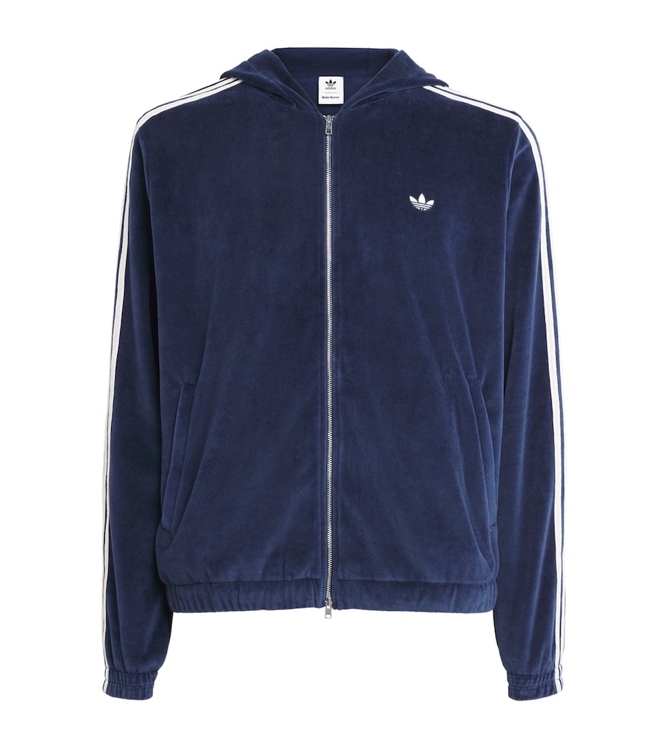 x Wales Bonner Velour Track Jacket