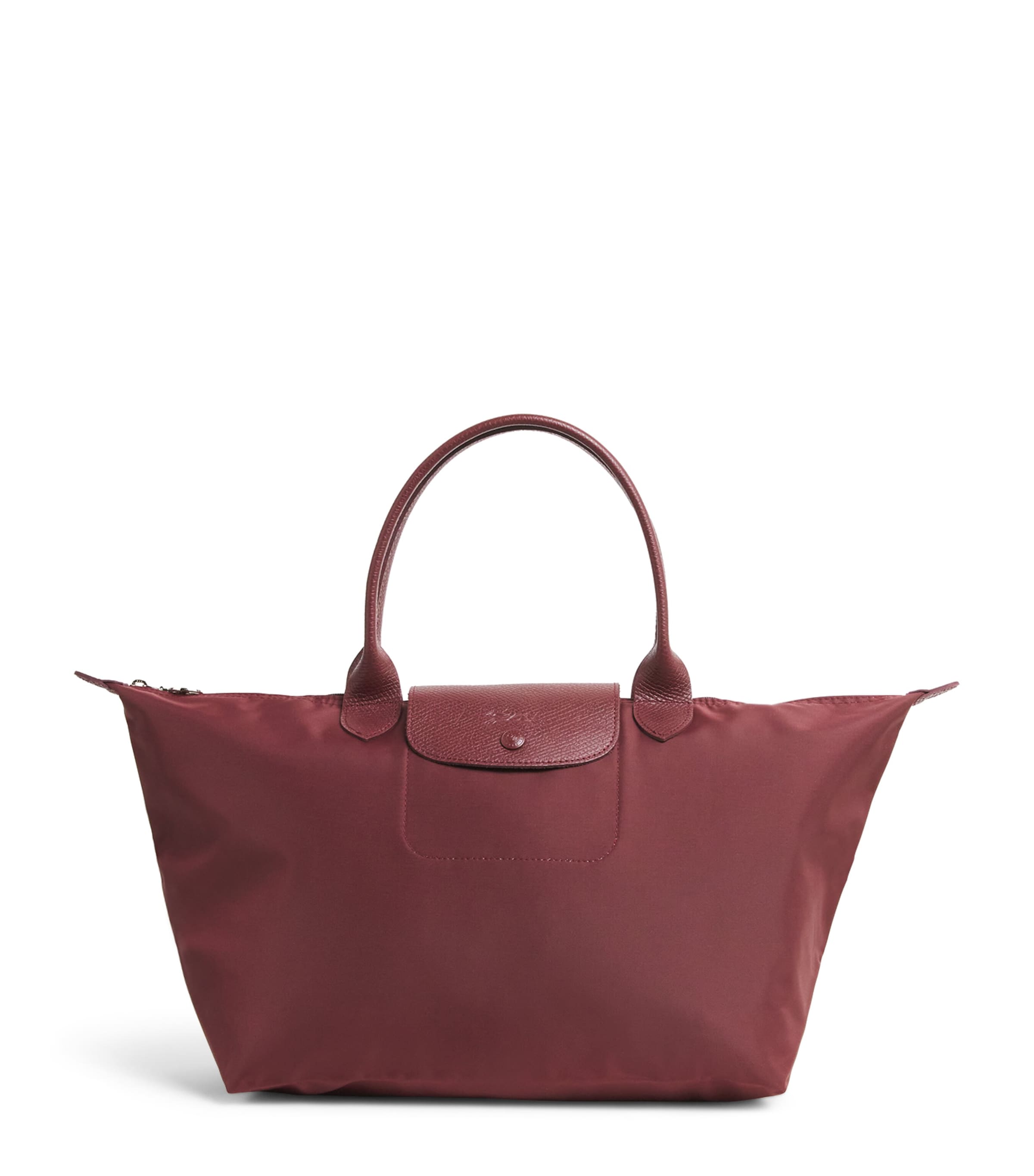 Longchamp Medium Le Pliage One Tote Bag Bordeaux