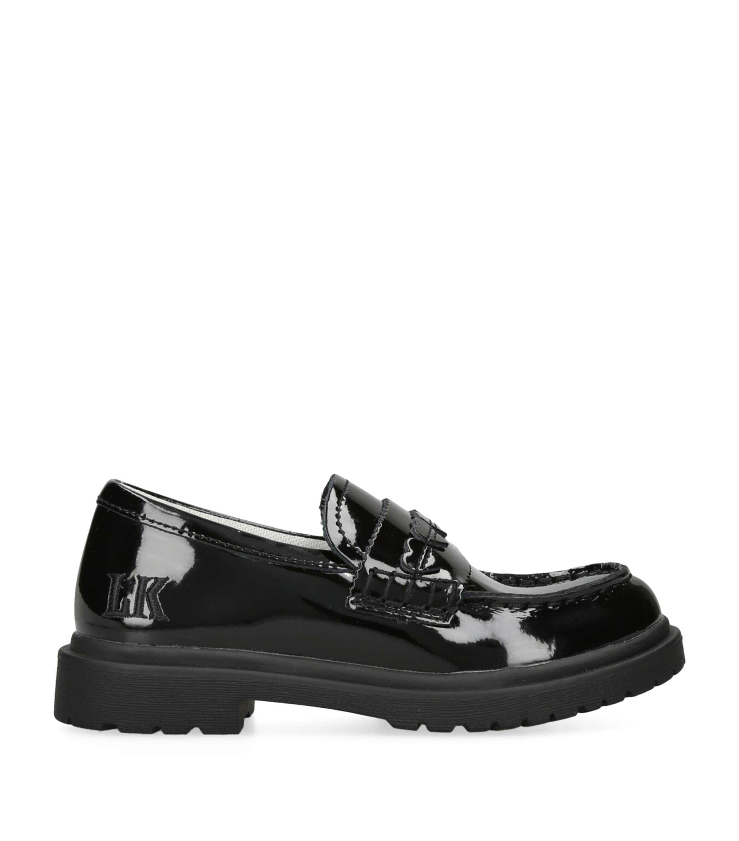 Lelli Kelly Patent Leather Clara Loafers Black