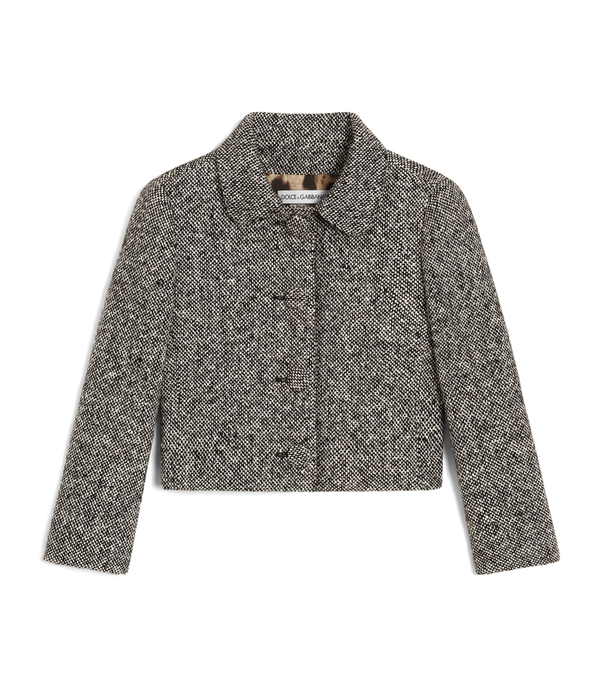 Dolce&Gabbana Kids Wool-Blend Jacket (8-12+ Years) Fantasy (not