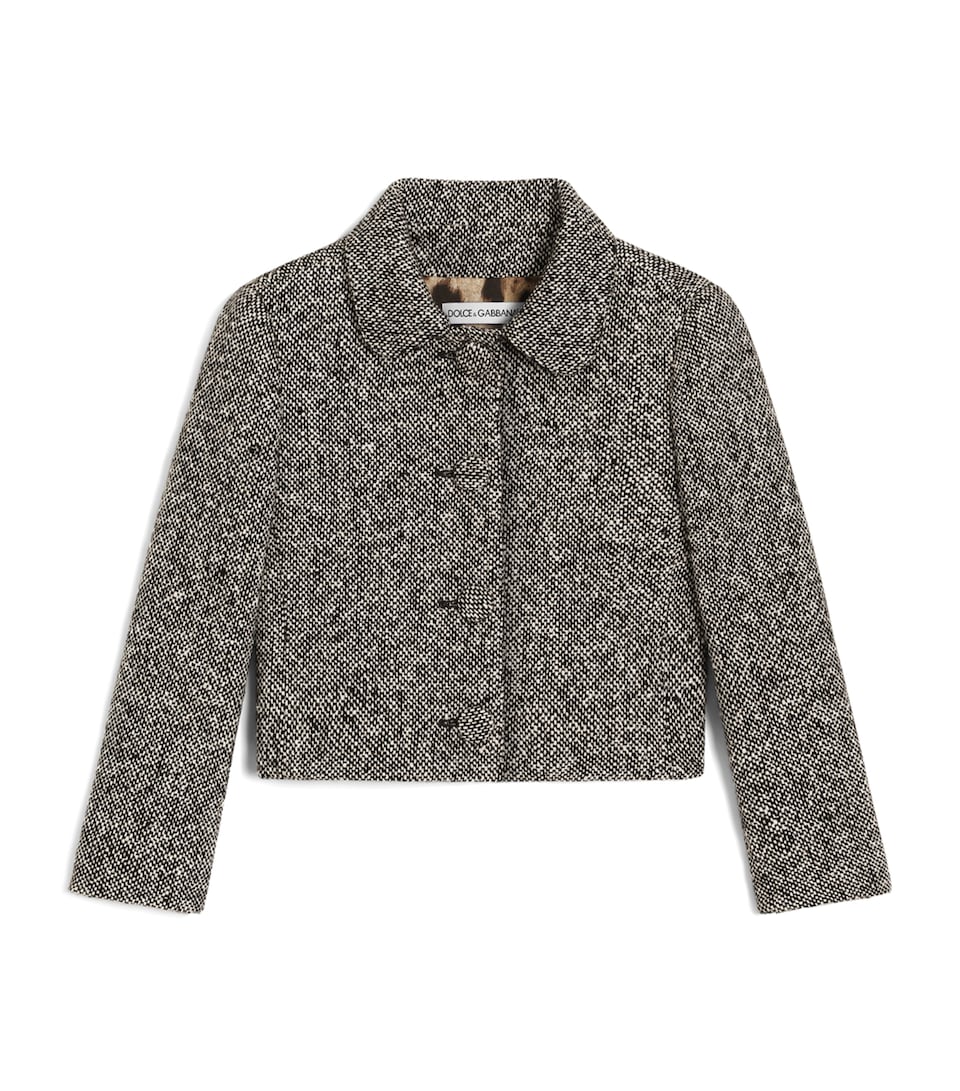 Dolce&Gabbana Kids Wool-Blend Jacket (8-12+ Years) Fantasy (not