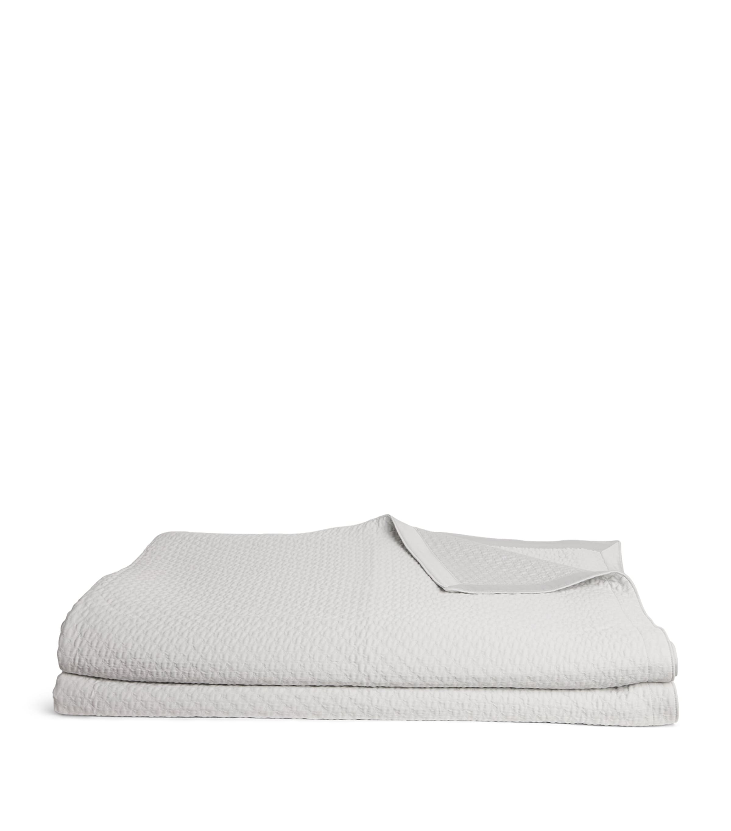 Celso De Lemos Prince Super King Bedspread (290cm x 255cm) Perle