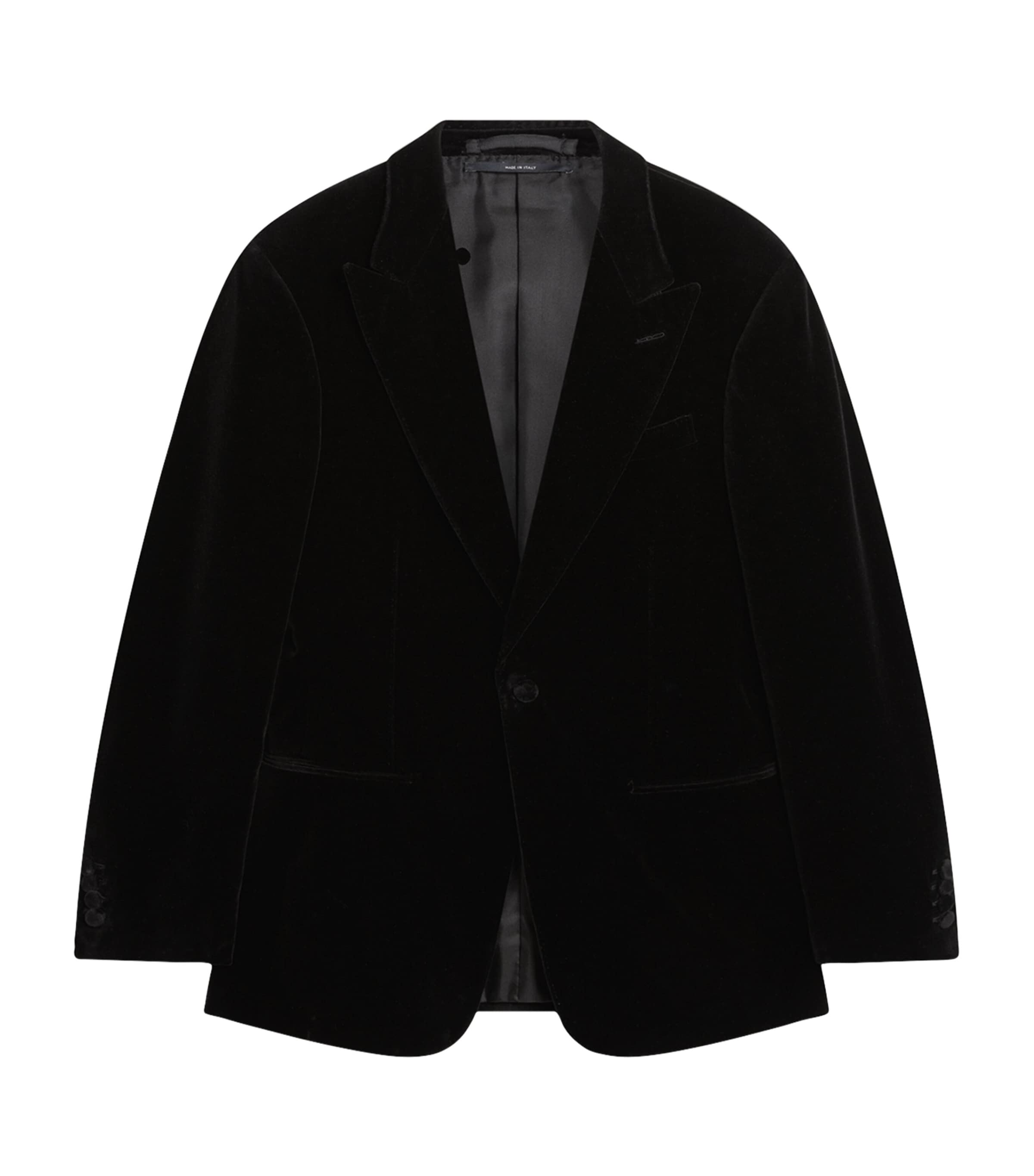Supima Cotton Velvet Evening Suit Jacket