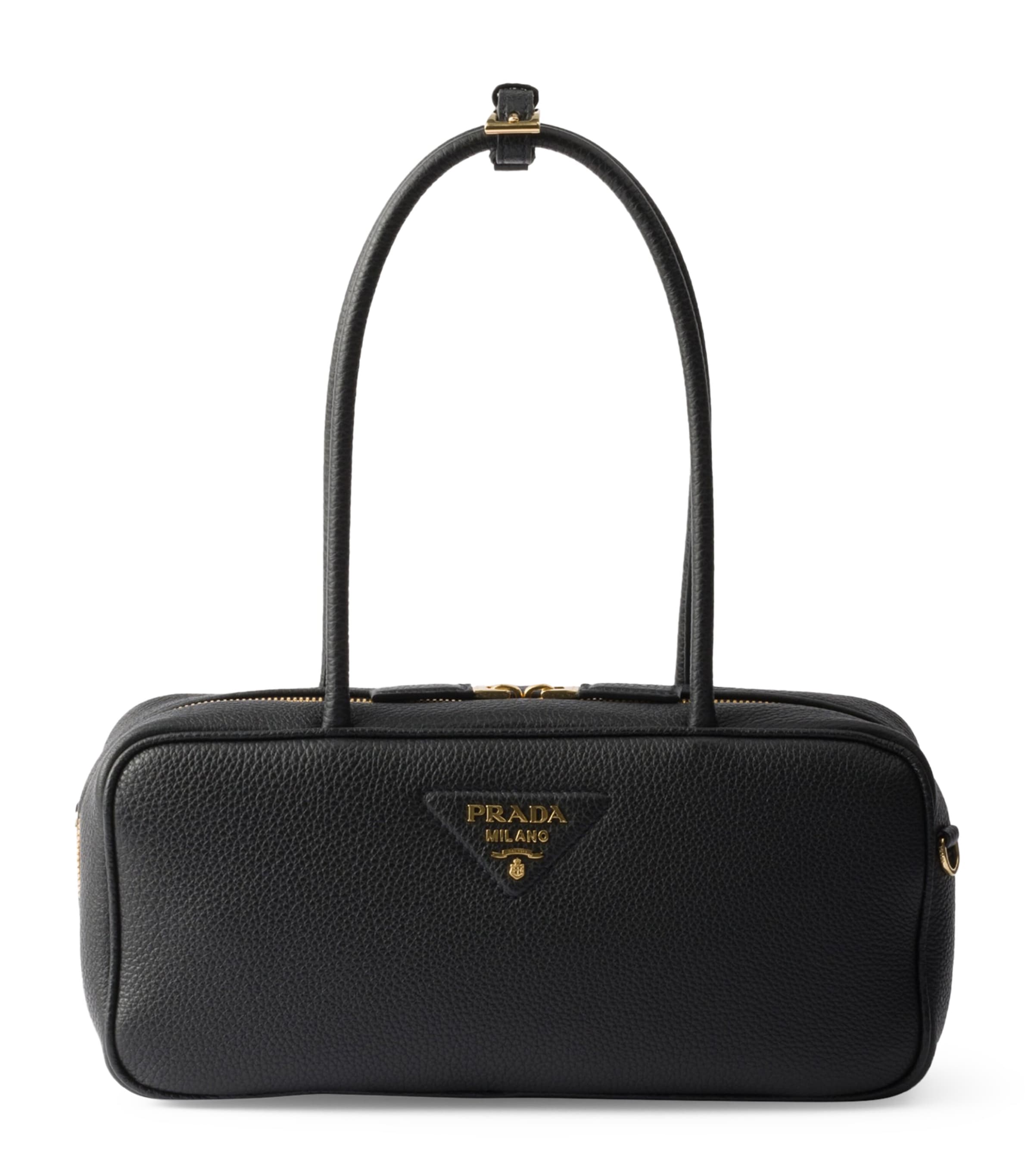 バッグ・カバンその他 Prada Medium shopping bag in Cacao colour suede Cocoa Brown Suede shoulder bag | PRADA