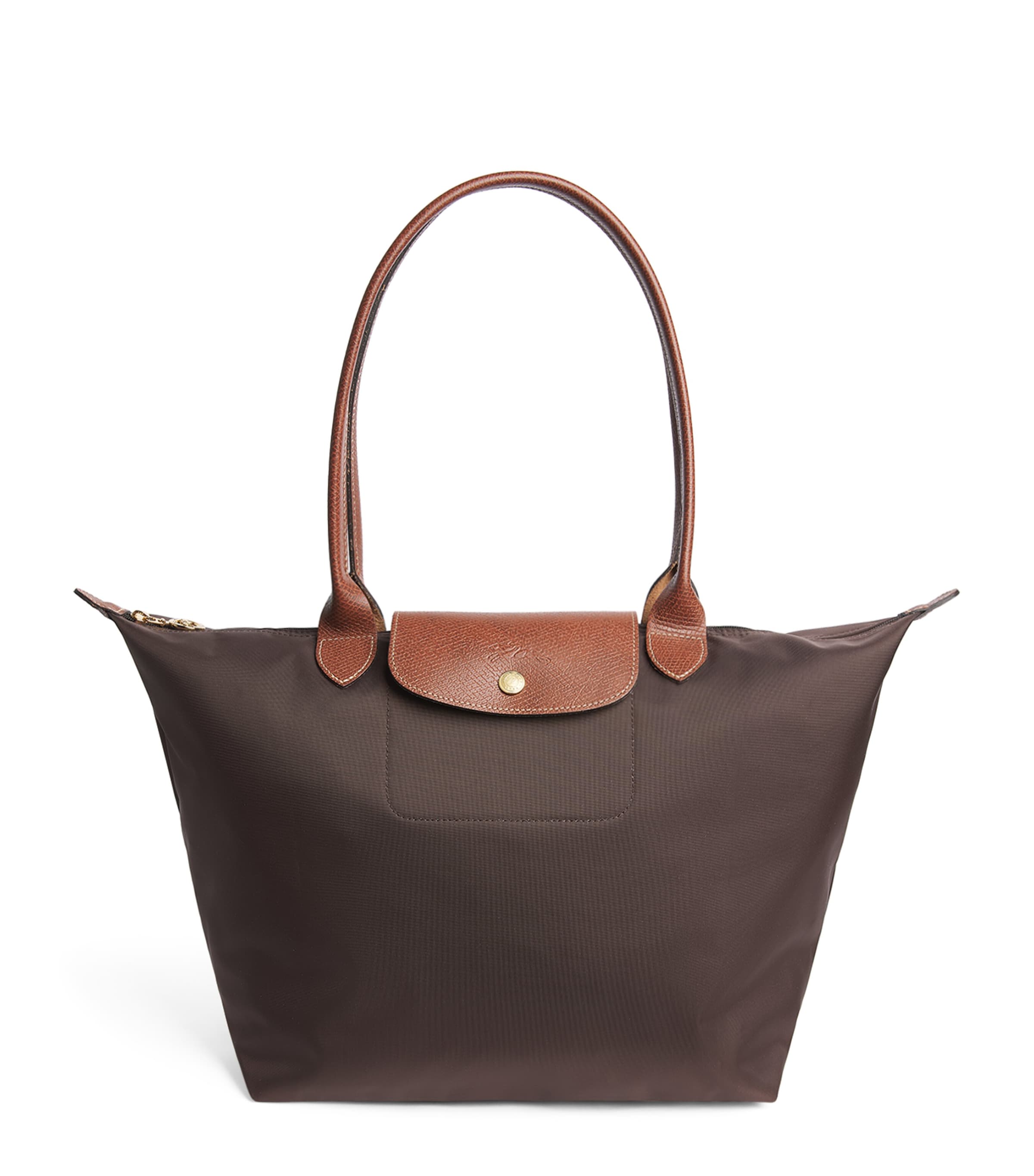 Longchamp Large Le Pliage Original Tote Bag Moka