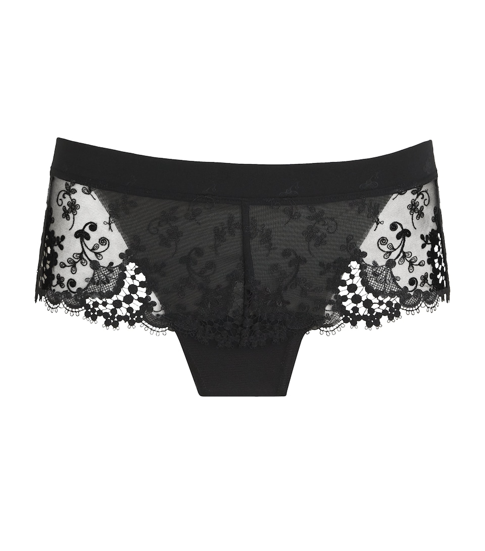 Embroidered Wish Shorty Briefs
