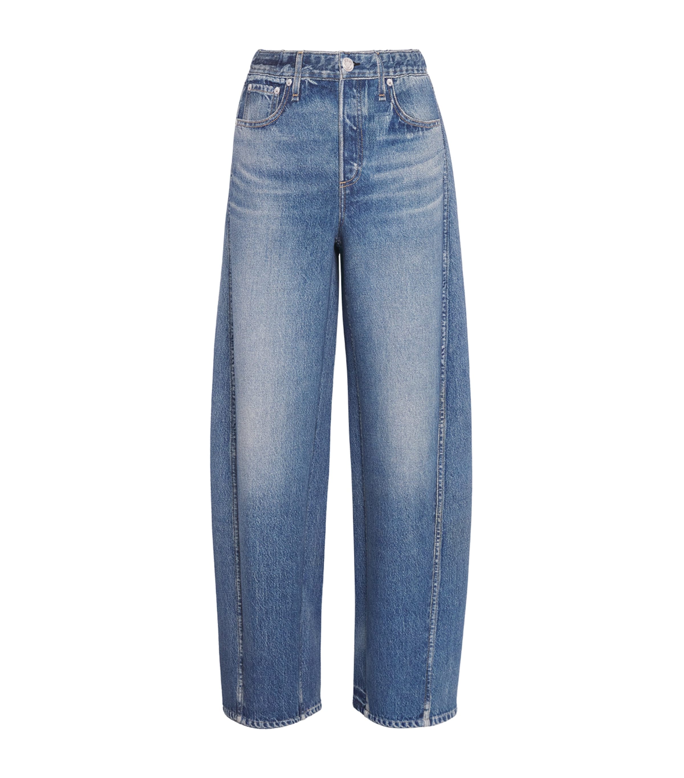 Rag & Bone Womens Miramar Mallow Wide-Leg Sweatpants Sutton