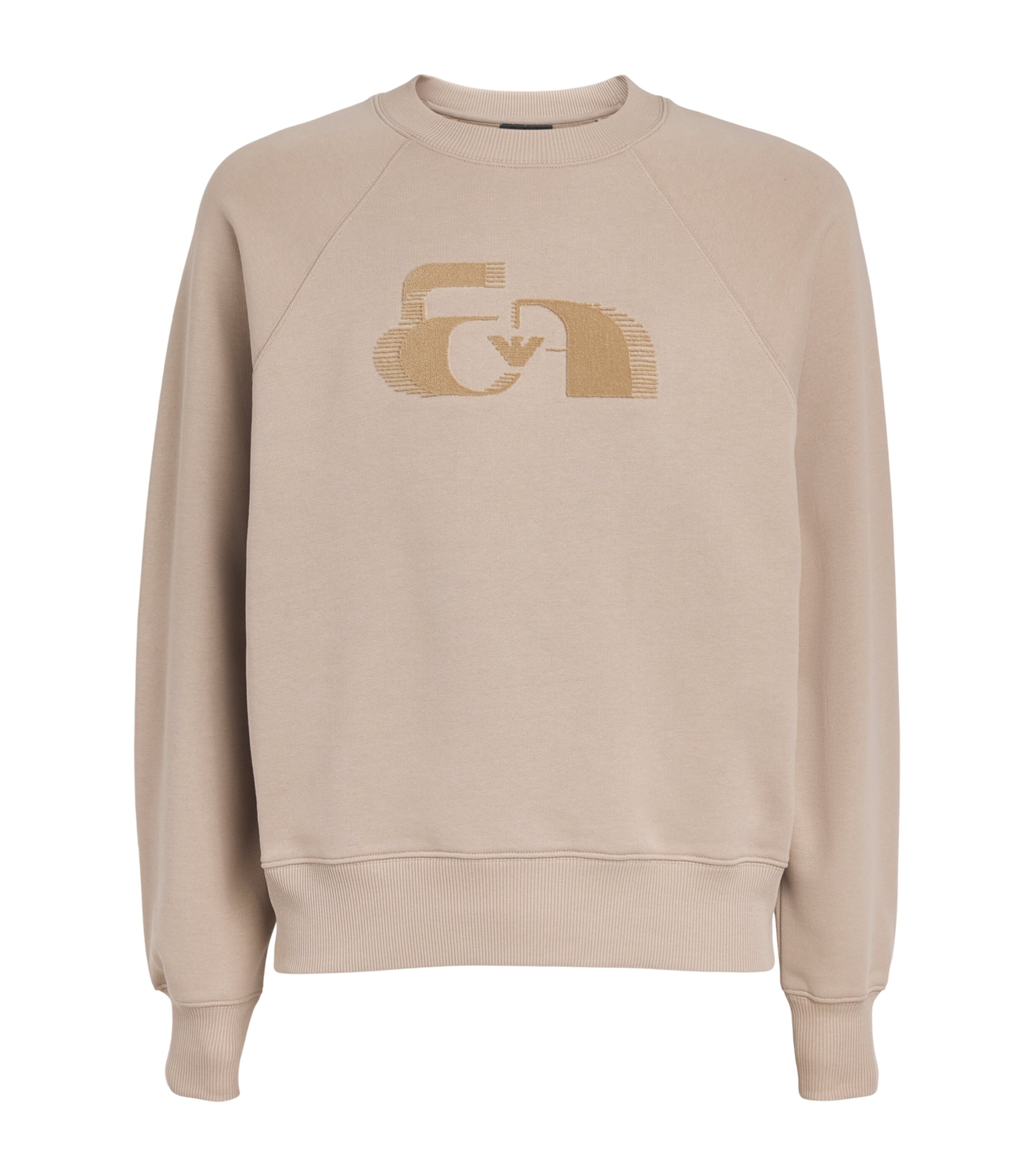 Emporio Armani Mens Cotton Logo Sweatshirt