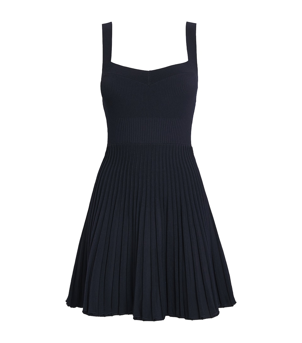 Rib-Knit Mini Dress
