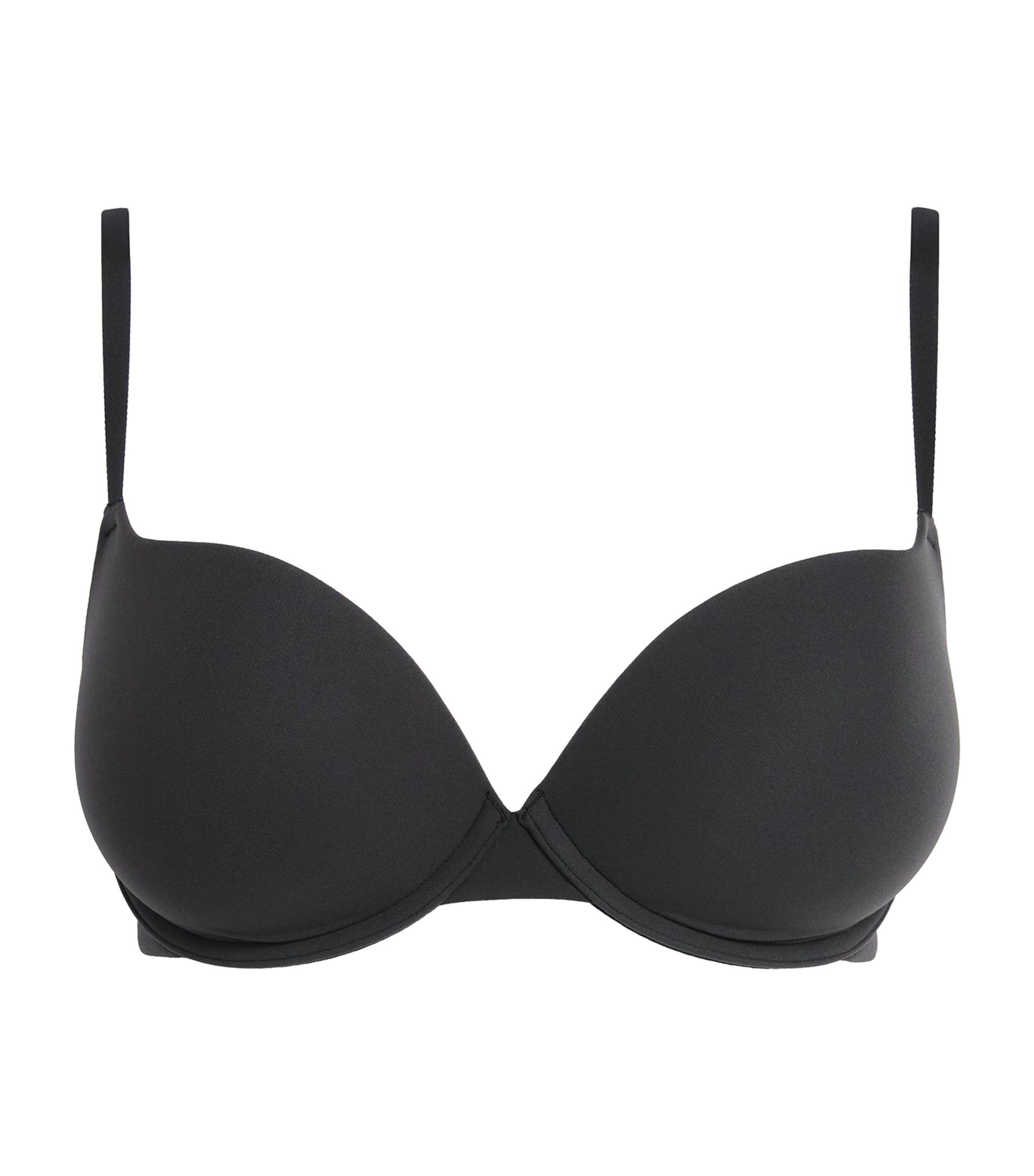 Skims Womens Fits Everybody T-Shirt Bra Onyx