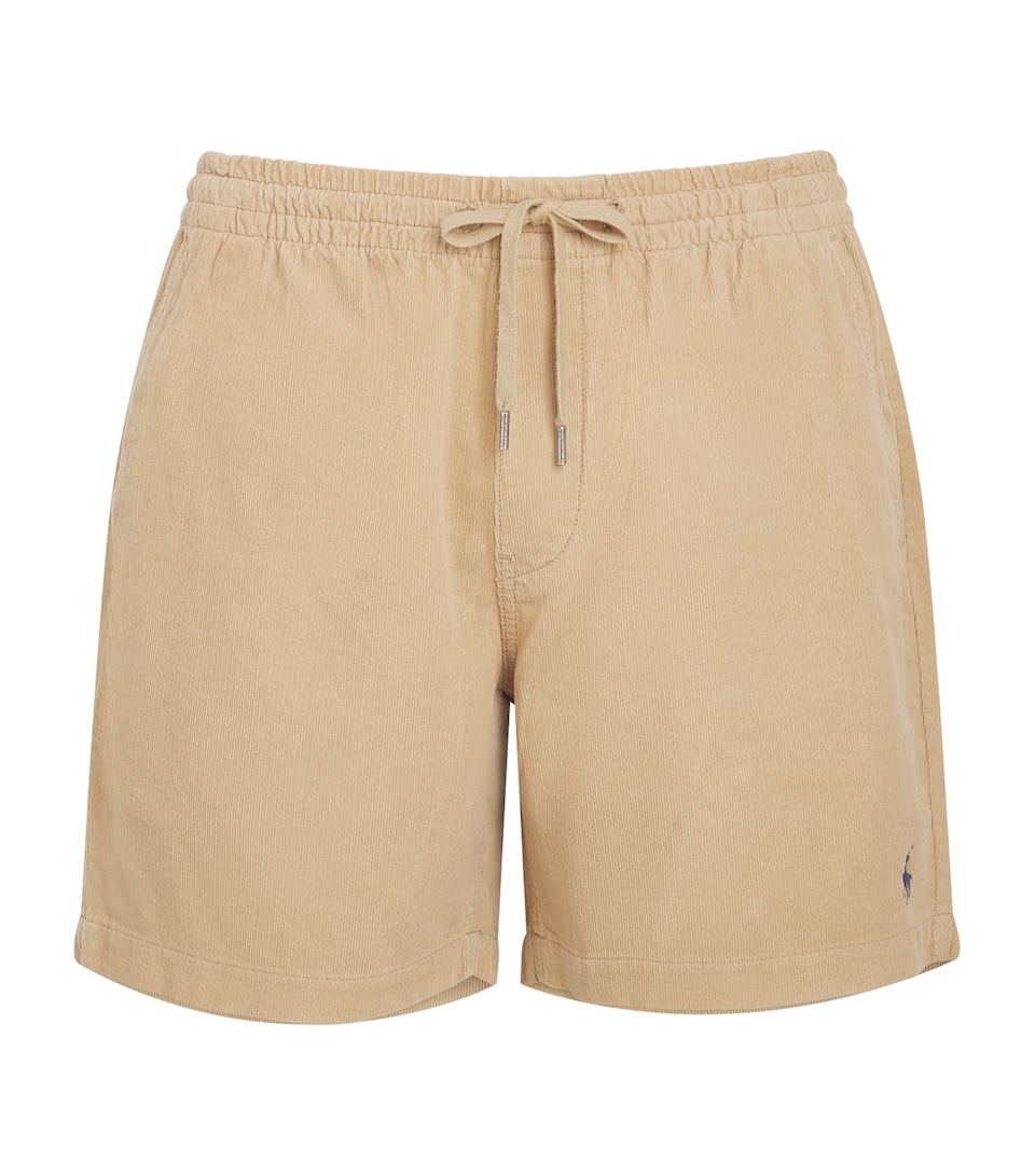Polo Ralph Lauren Mens Cotton Corduroy Prepster Shorts Vintage Khaki