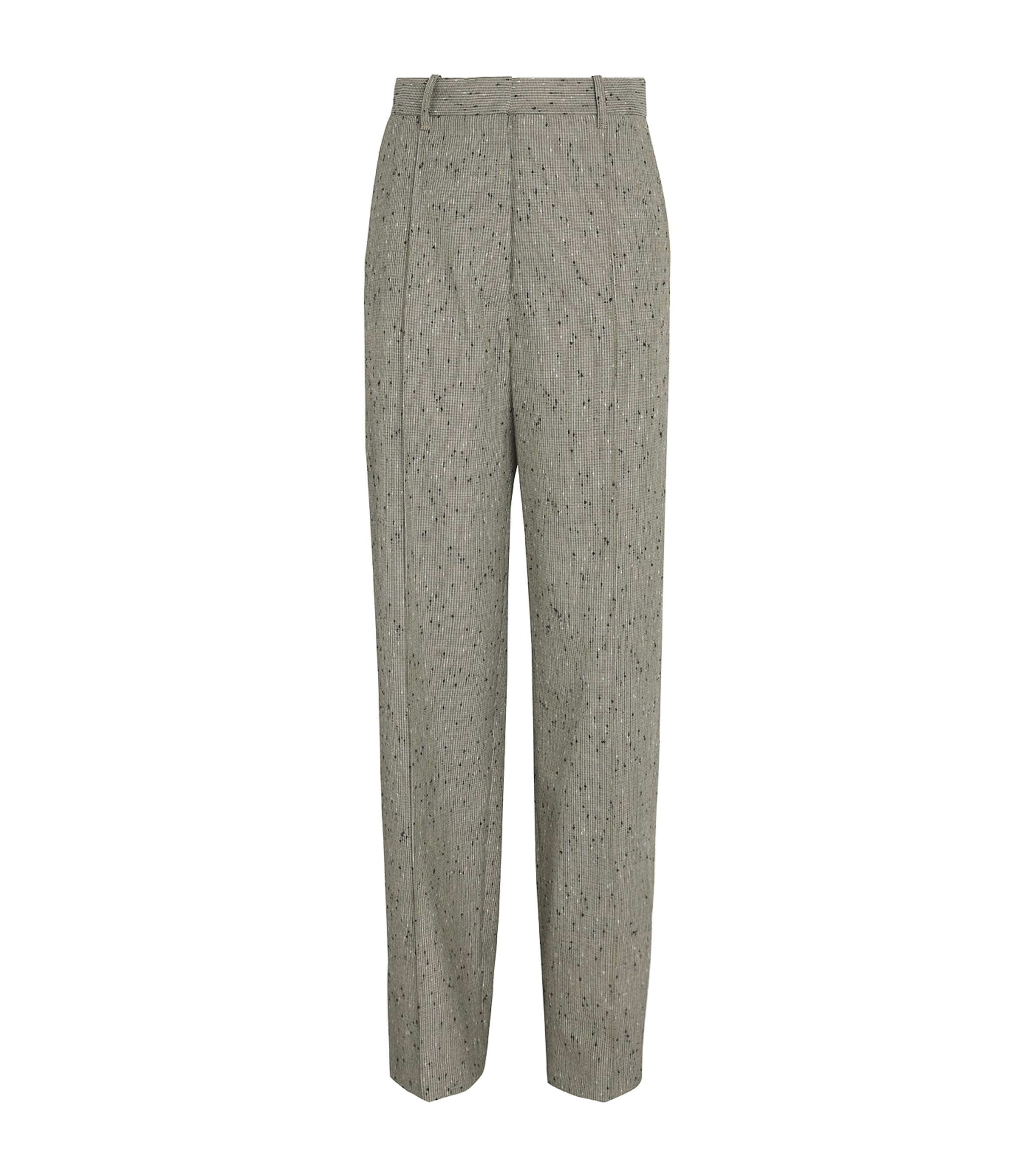 Slubbed Noma Straight Trousers