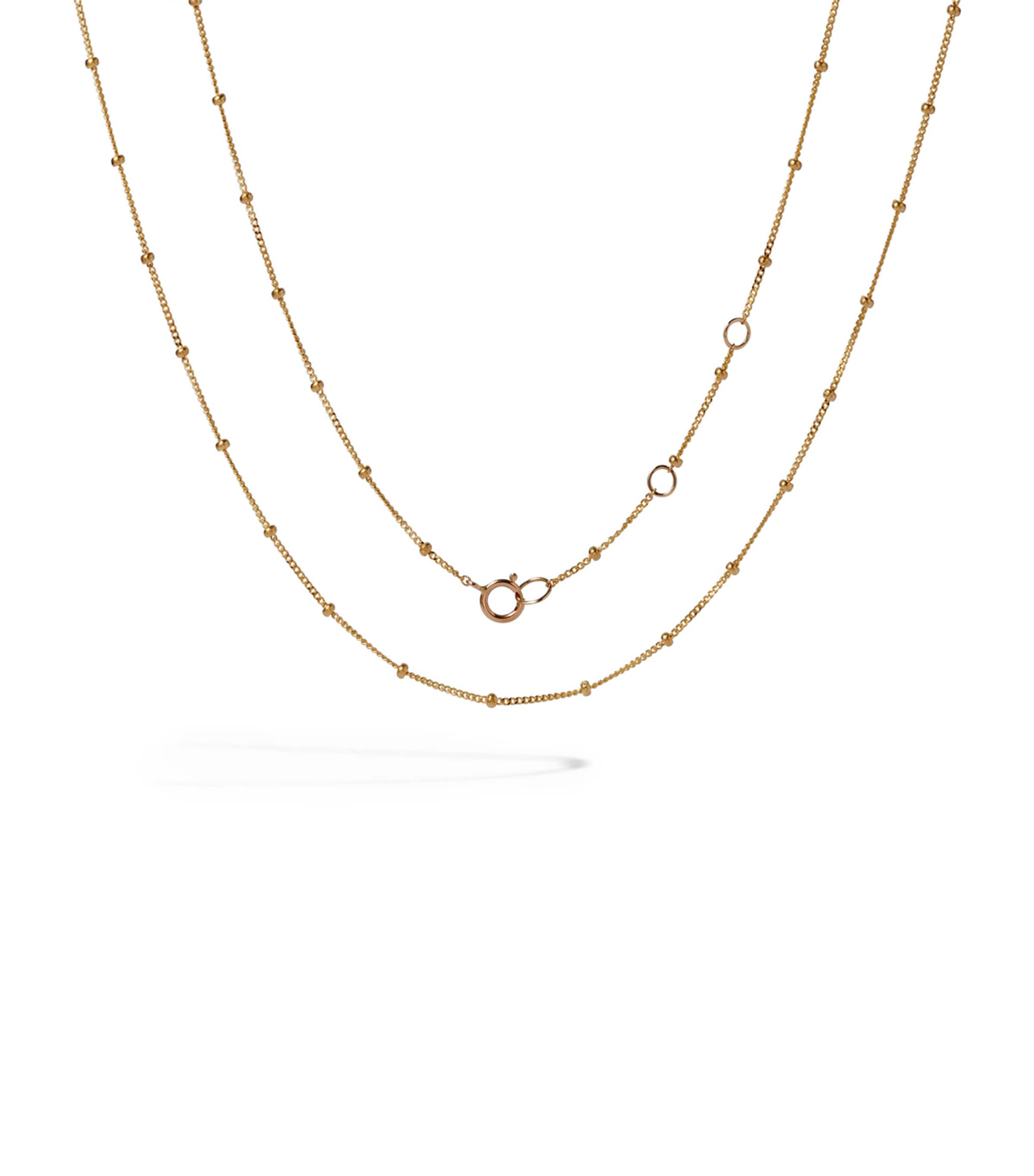 Annoushka Yellow Gold Saturn Short Necklace