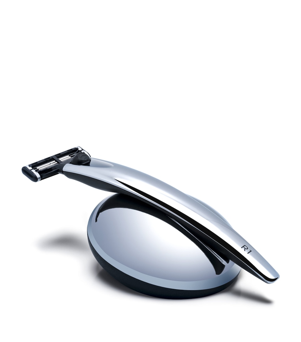 R1 Chrome Razor and Stand Set